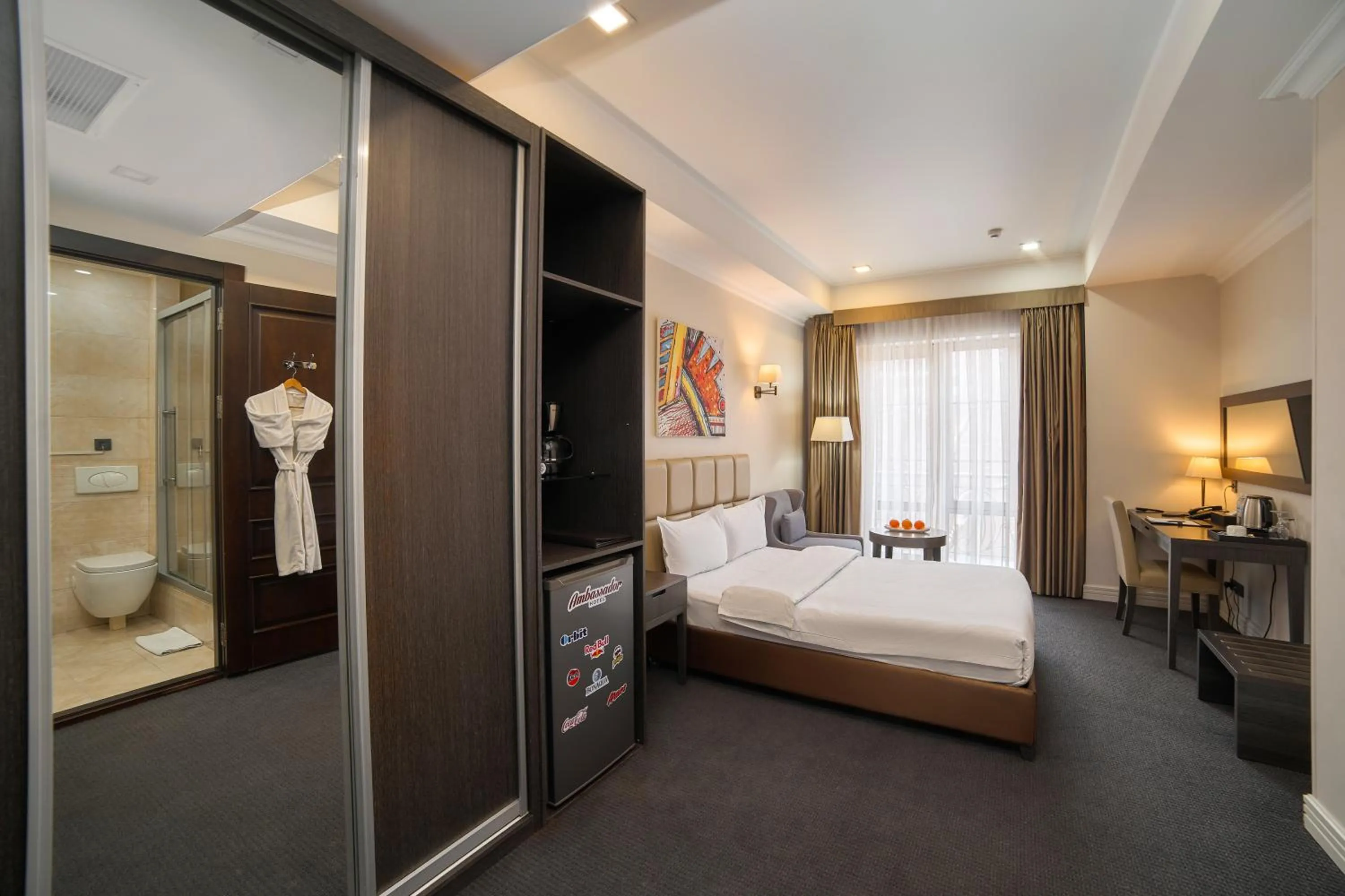 Photo of the whole room, Bed in Ambassador Hotel