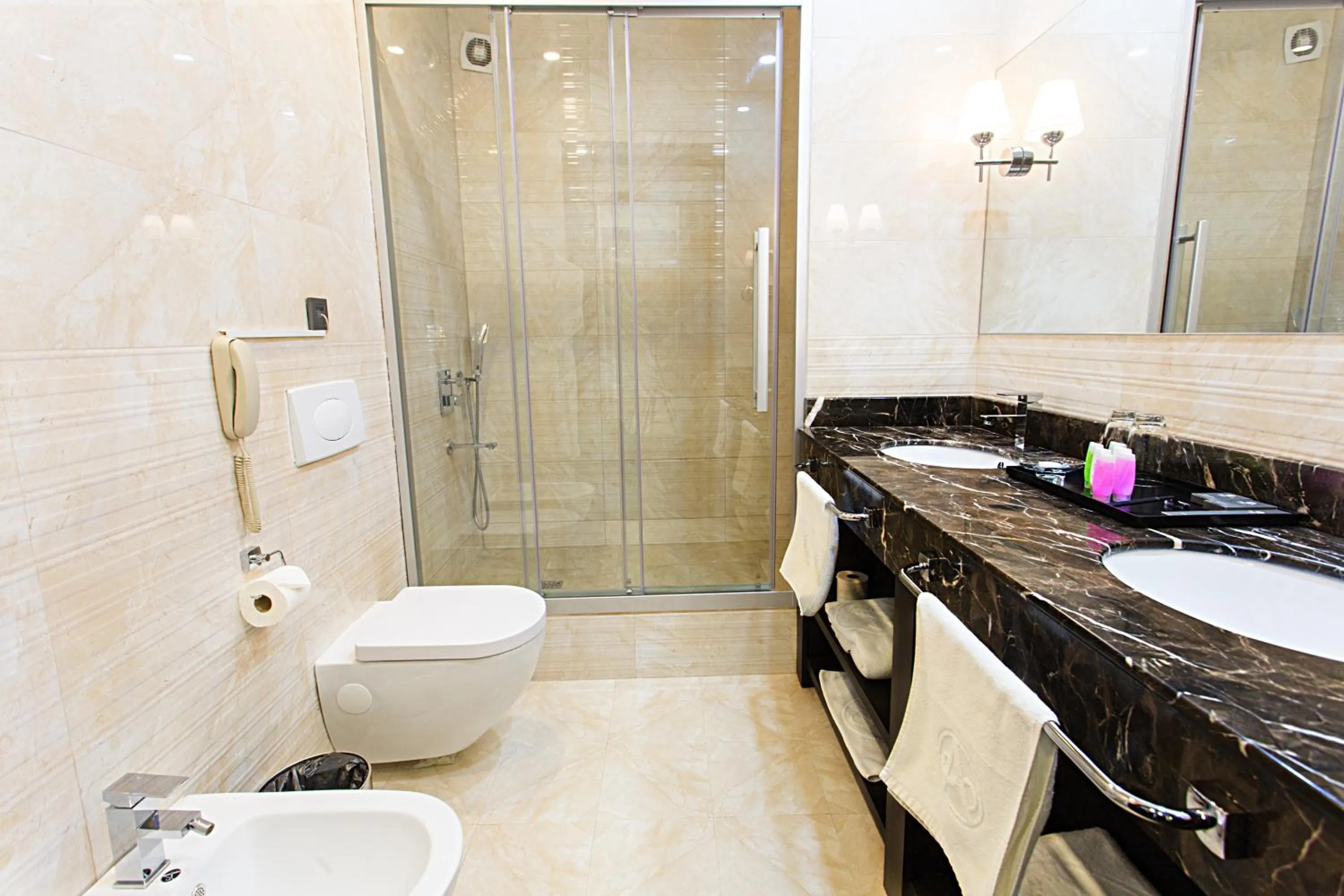 Toilet in Ambassador Hotel