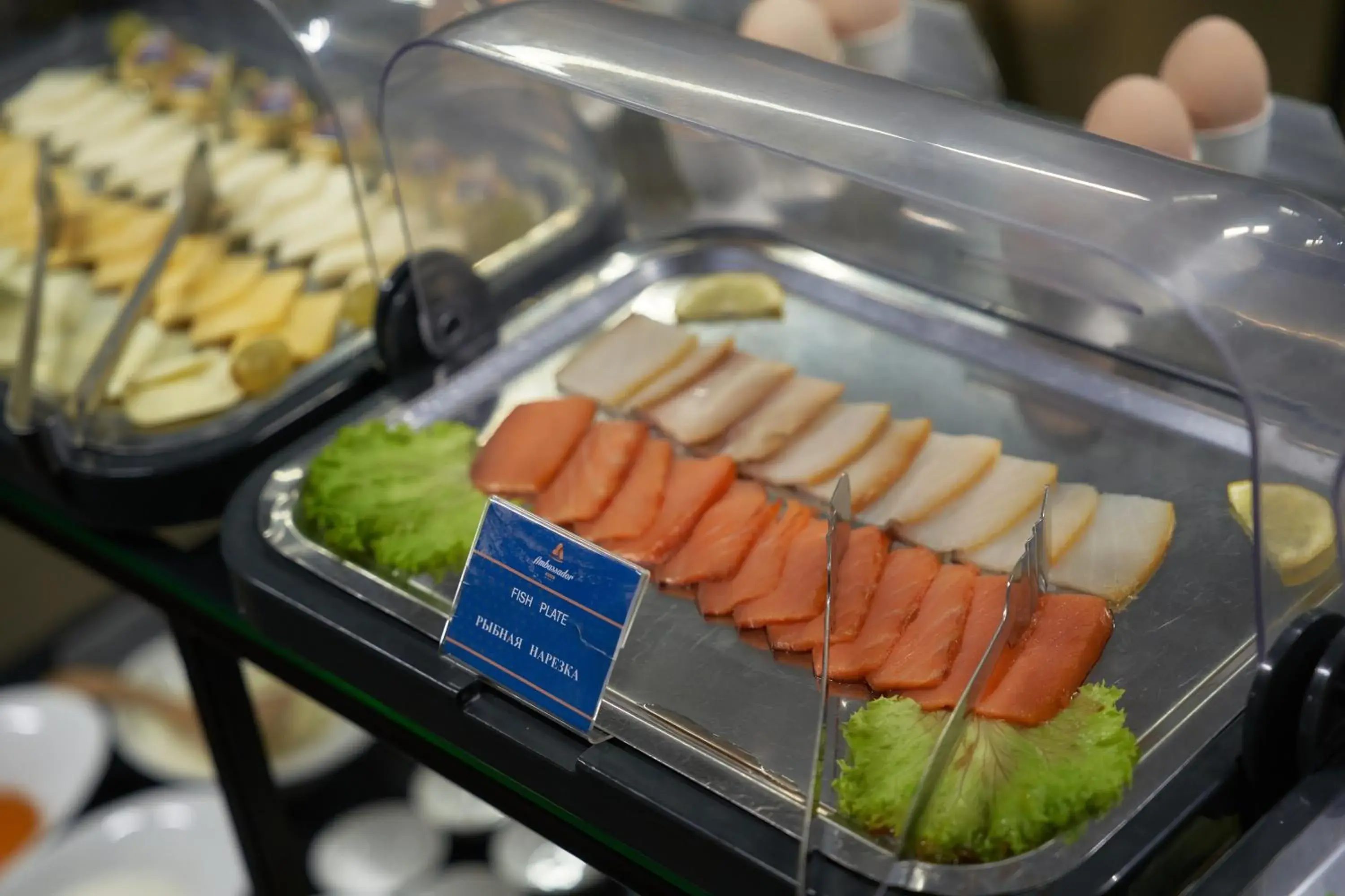 Buffet breakfast in Ambassador Hotel Buffet breakfast in Ambassador Hotel