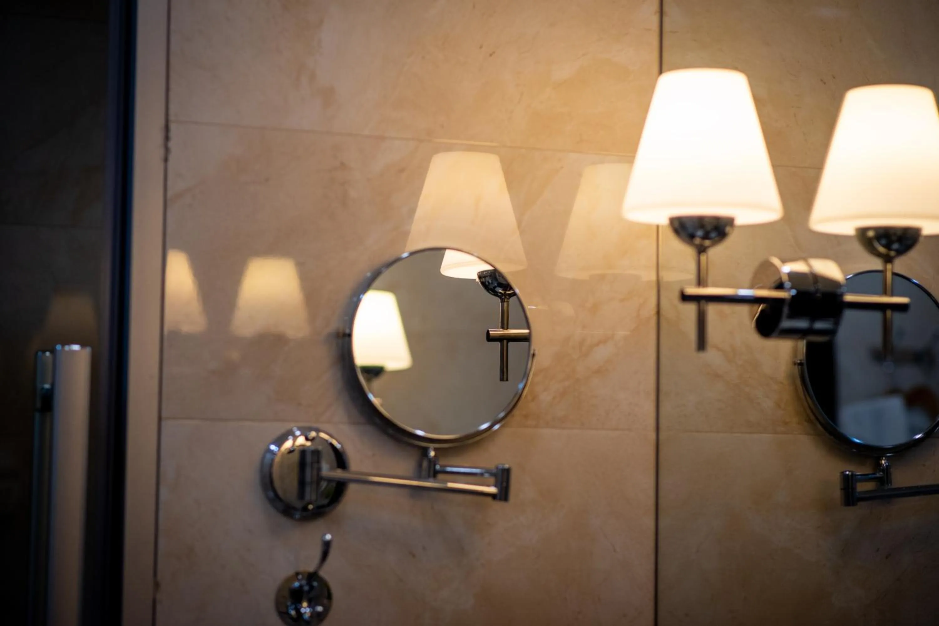 Shower in Ambassador Hotel