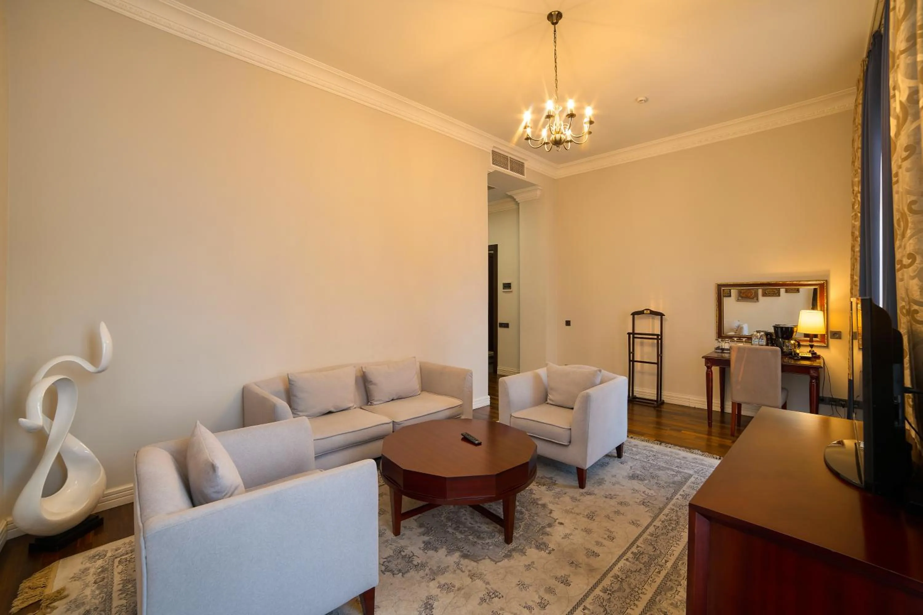 Living room in Ambassador Hotel