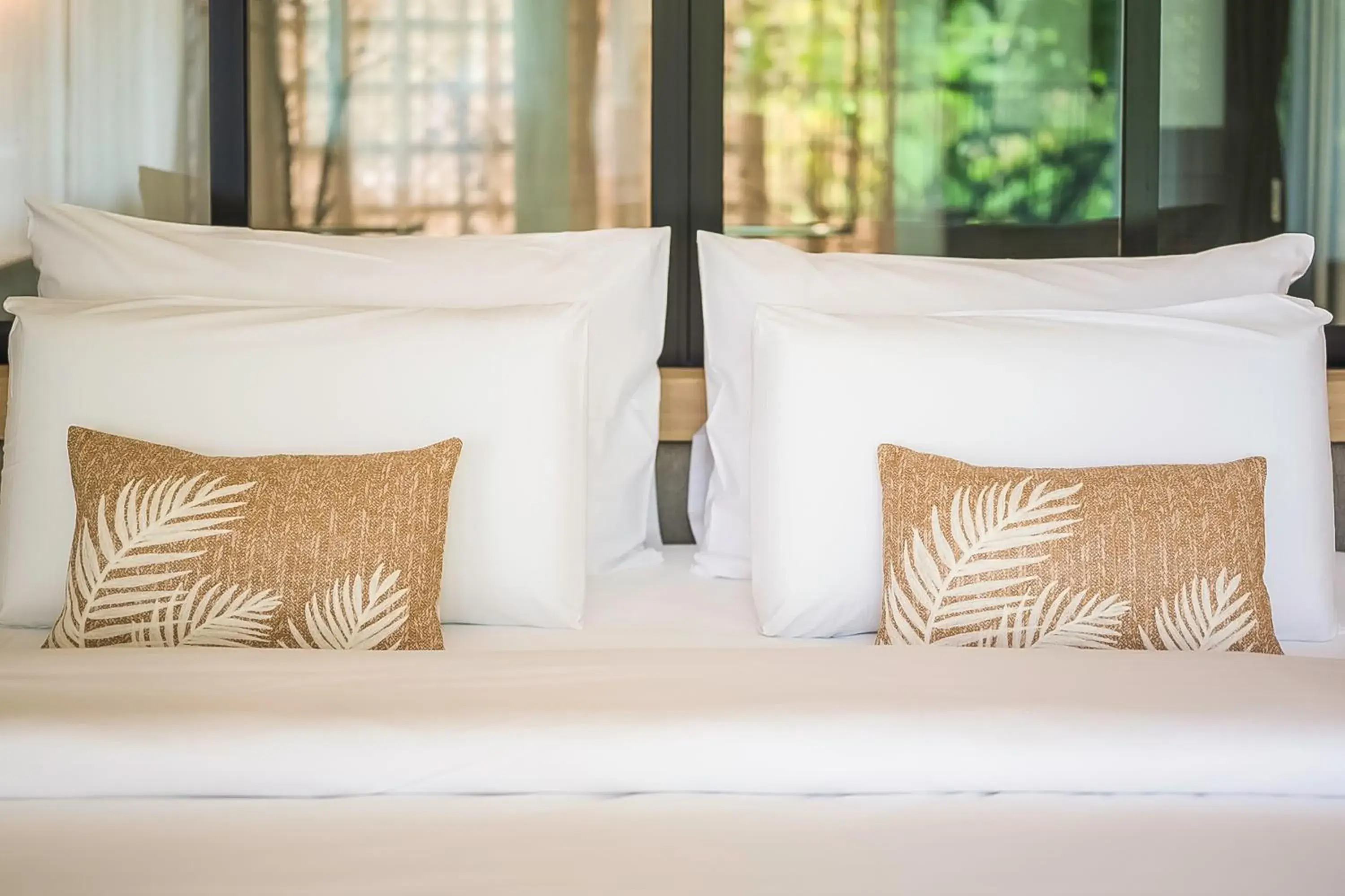 Bed in Villa De Leaf River Kaeng Krachan Bed in Villa De Leaf River Kaeng Krachan