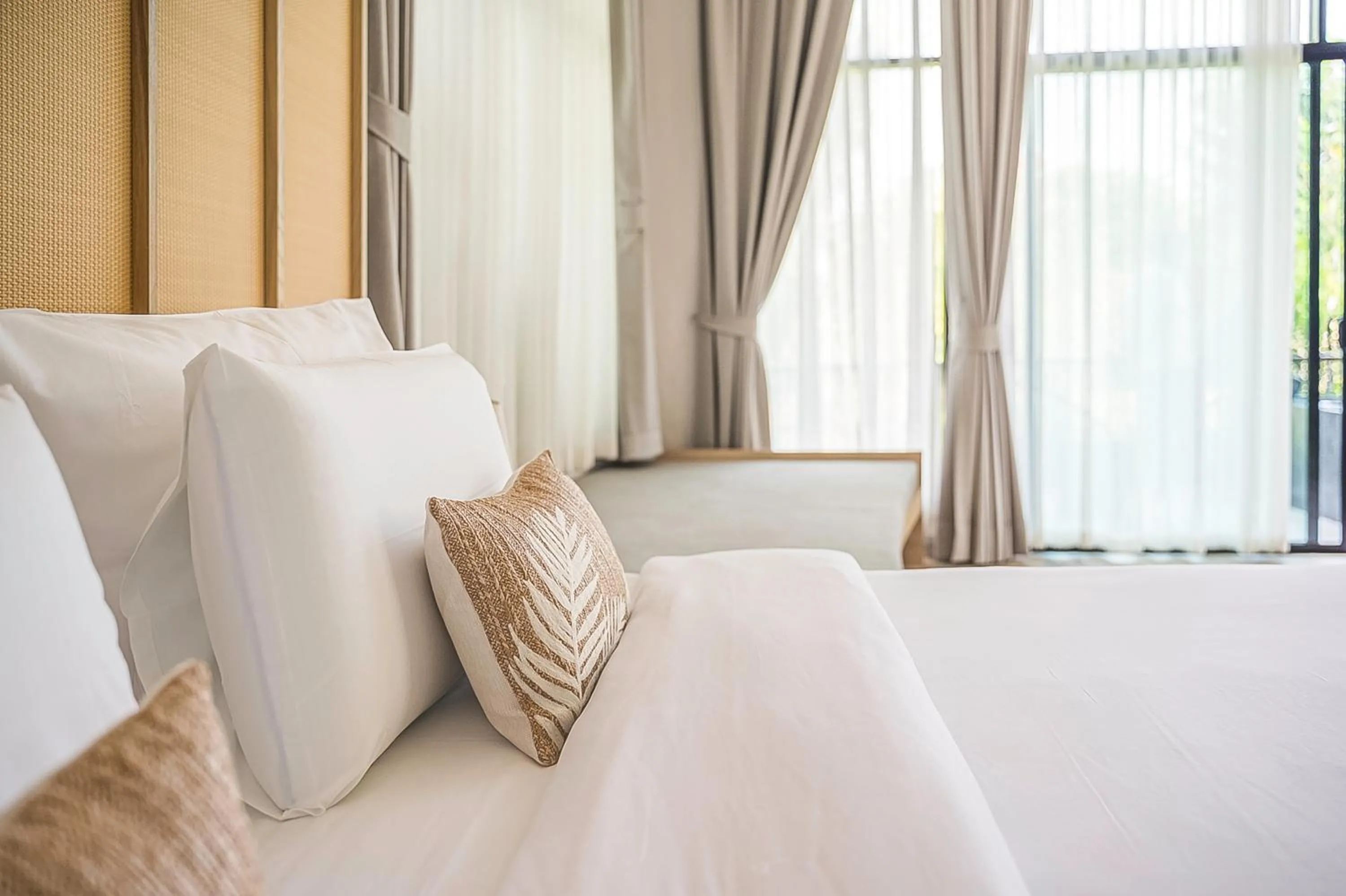 Bed in Villa De Leaf River Kaeng Krachan