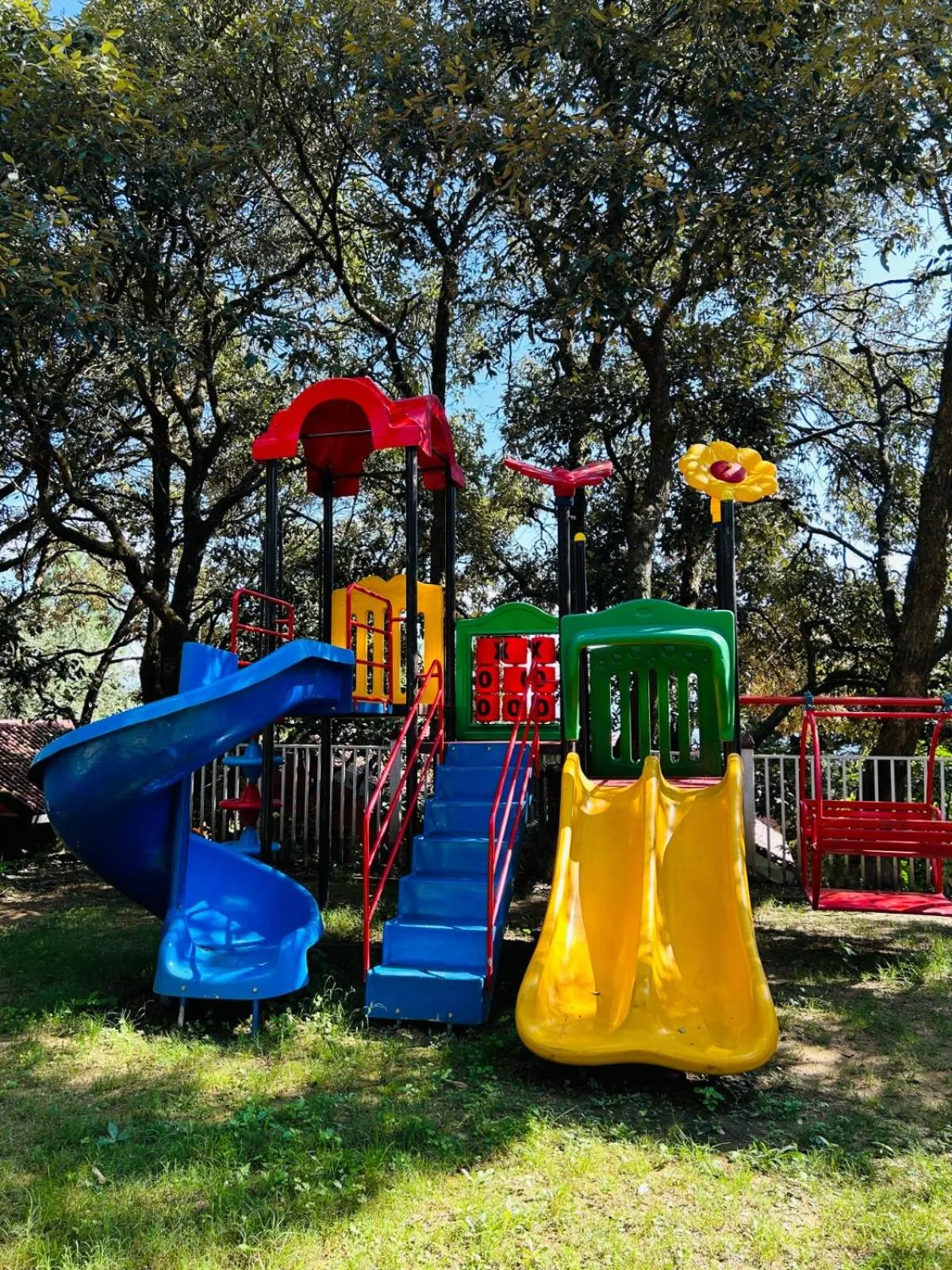 Children play ground in Essence of Nature, Ranikhet