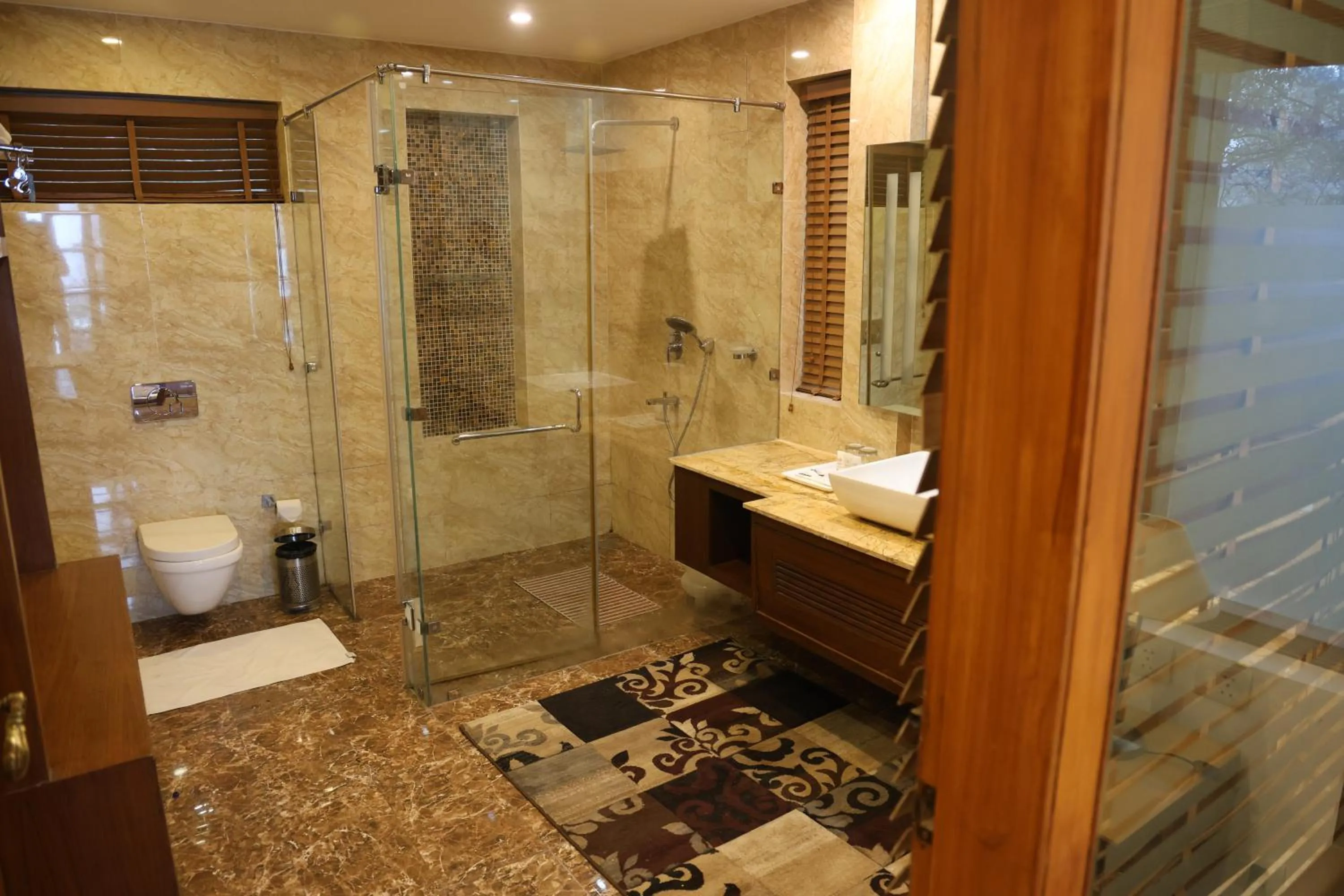 Bathroom in Essence of Nature, Ranikhet