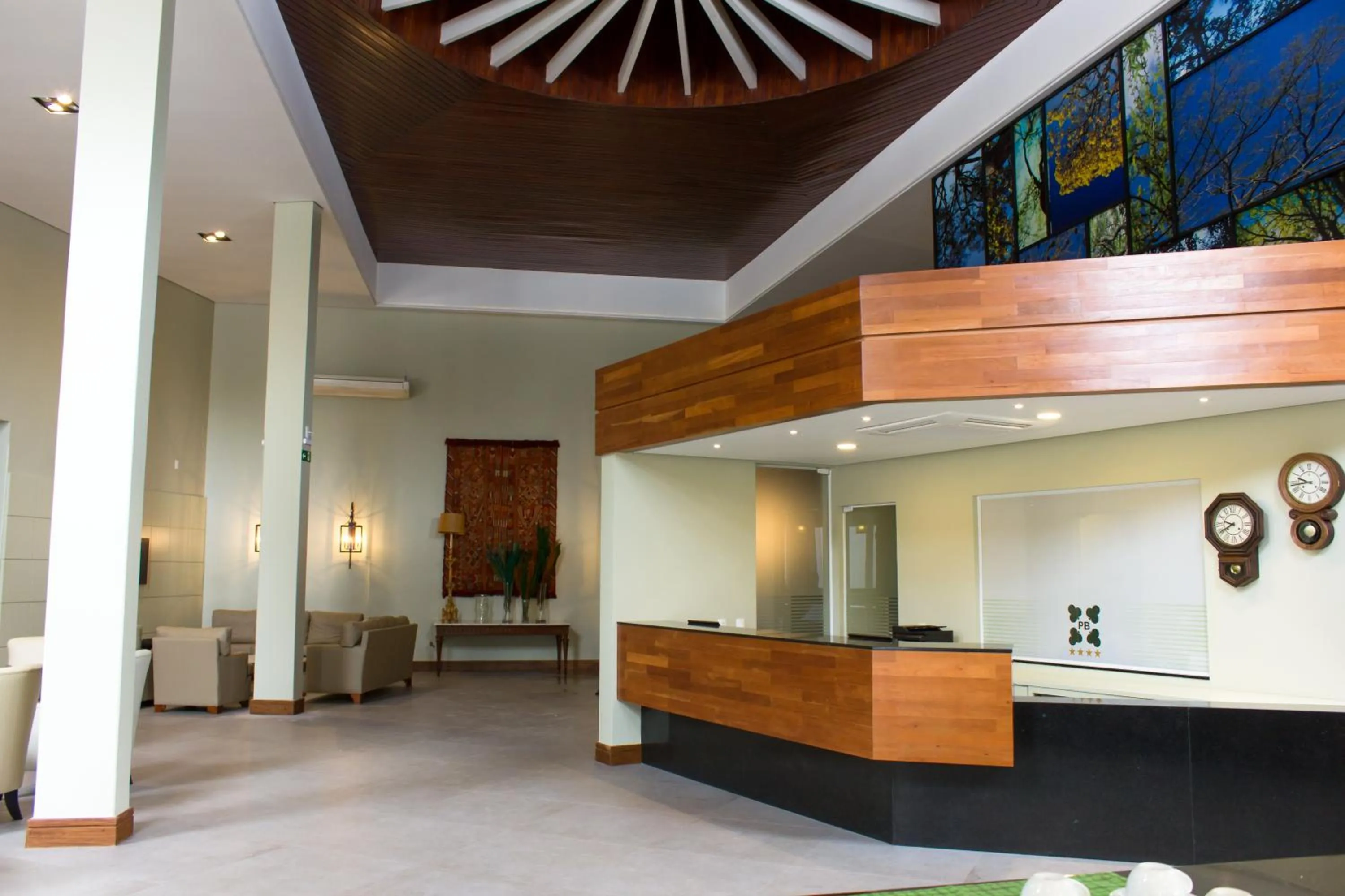 Lobby or reception in Hotel Pousada do Bosque