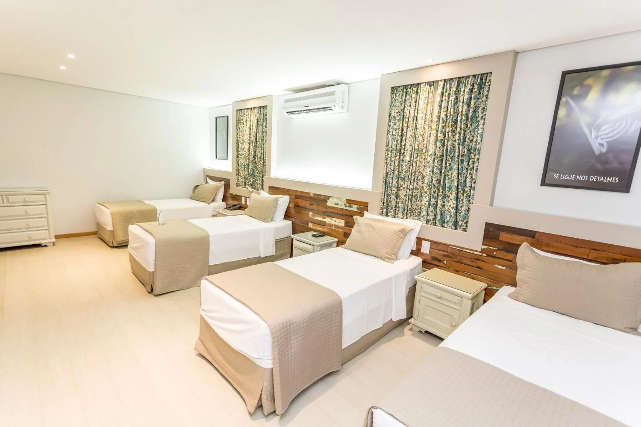 Bed in Hotel Pousada do Bosque