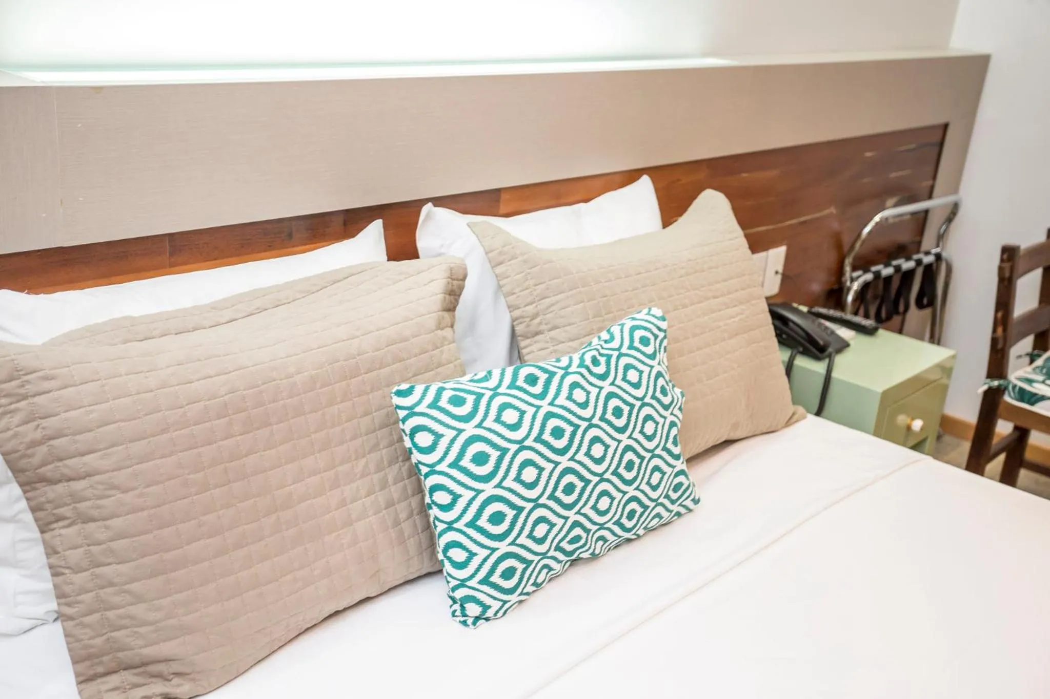 Bed in Hotel Pousada do Bosque