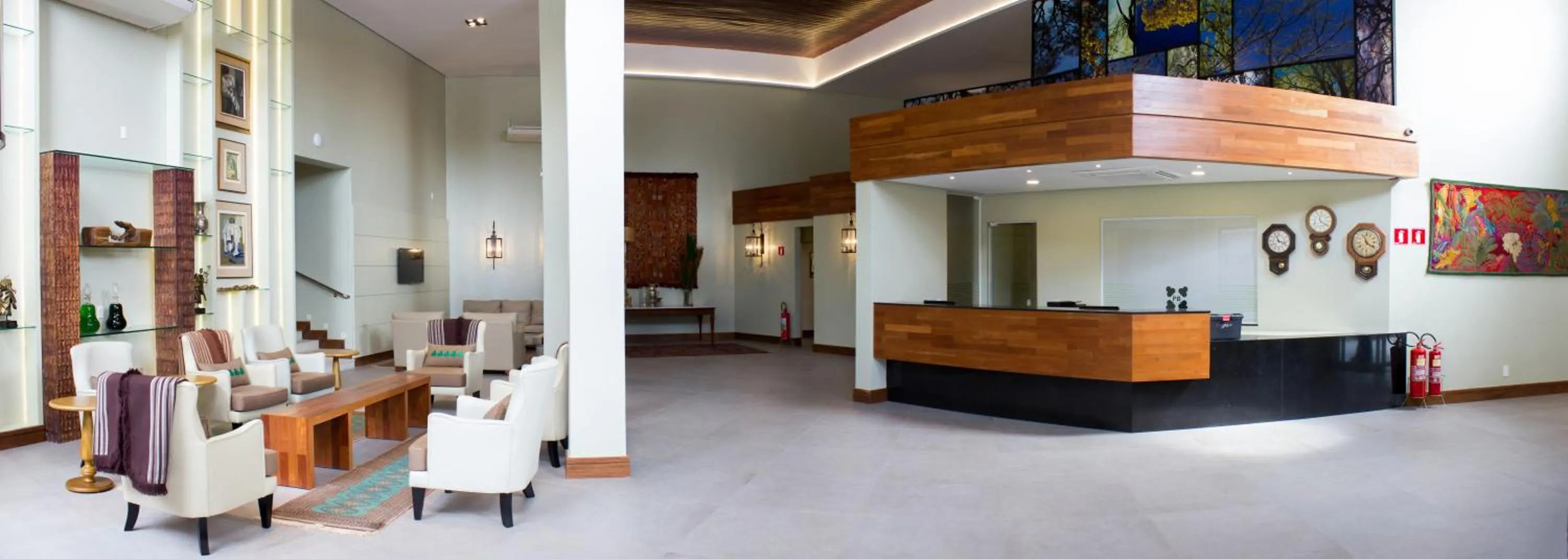 Lobby or reception in Hotel Pousada do Bosque