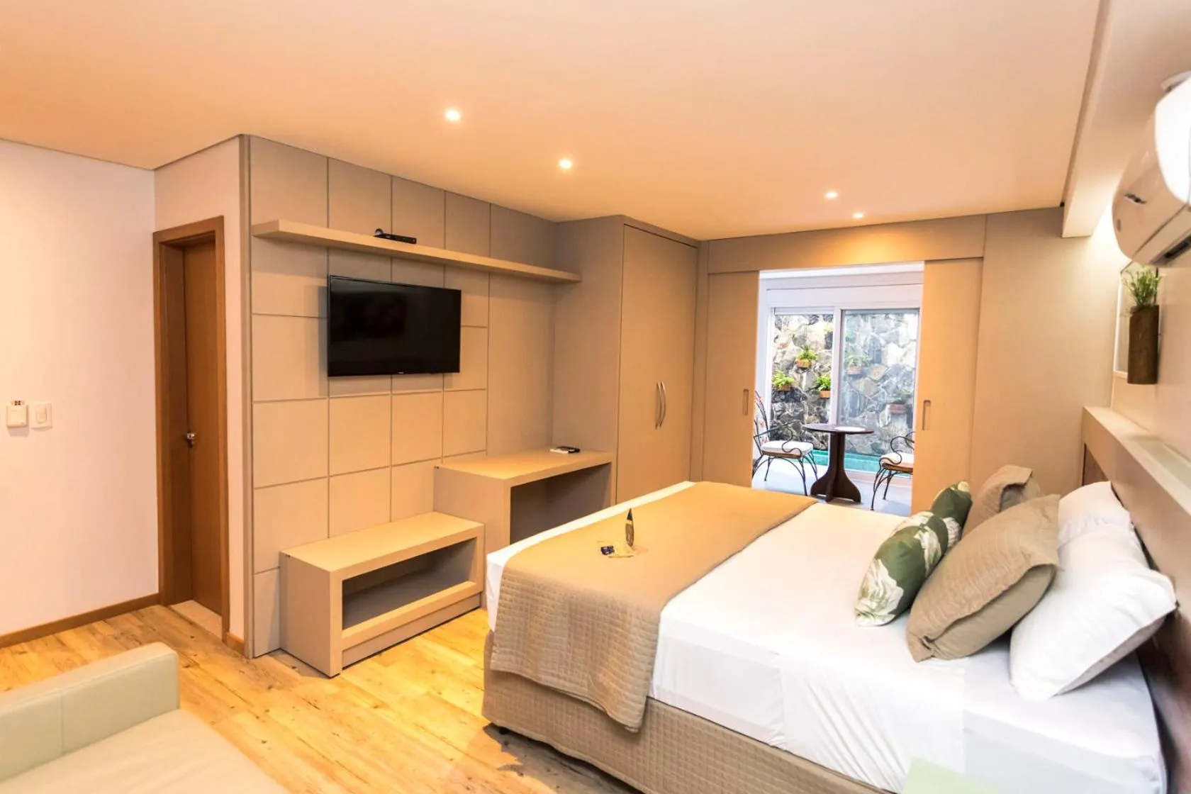 Bedroom, Bed in Hotel Pousada do Bosque