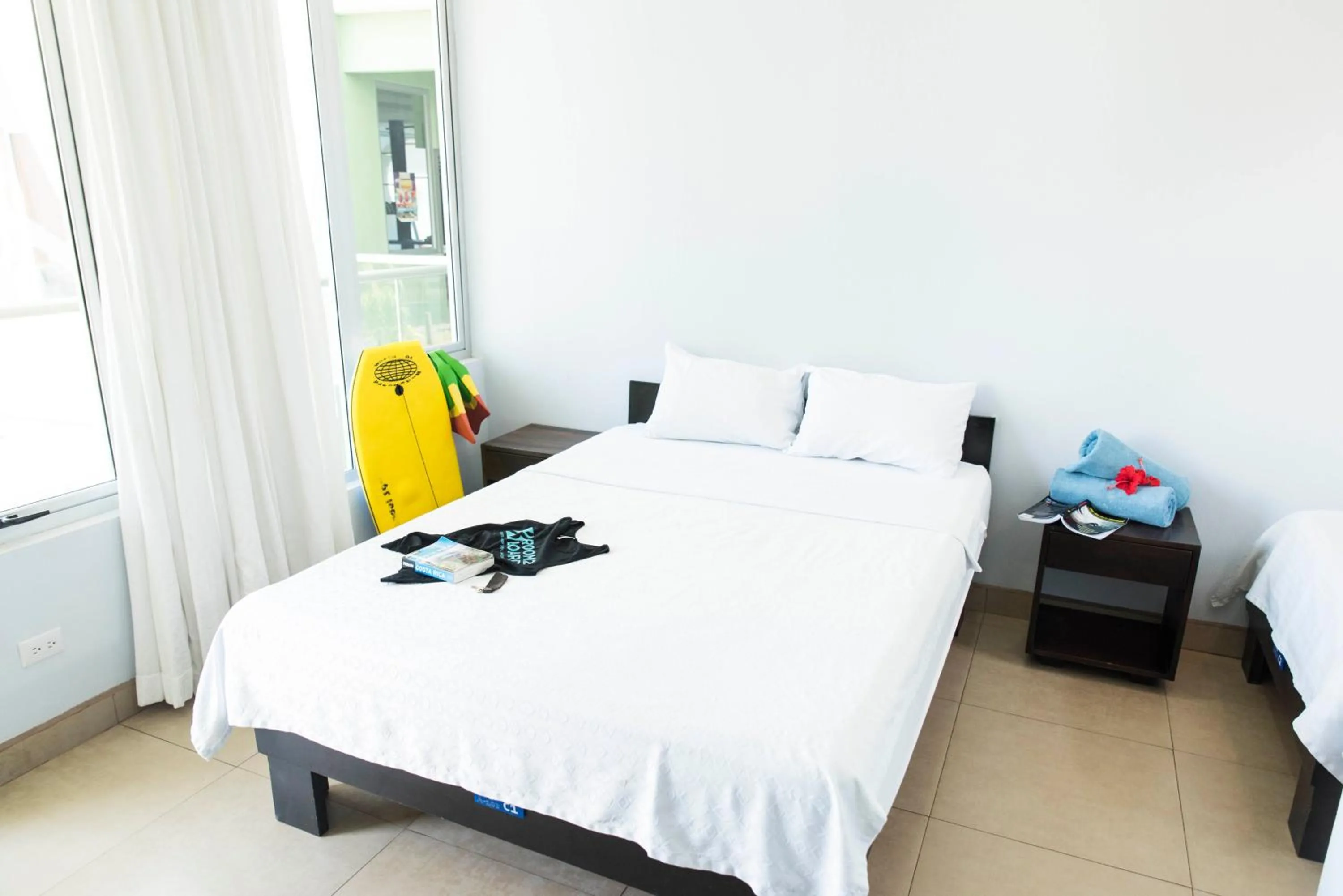 Deluxe Double Room in Room2Board Hostel and Surf School