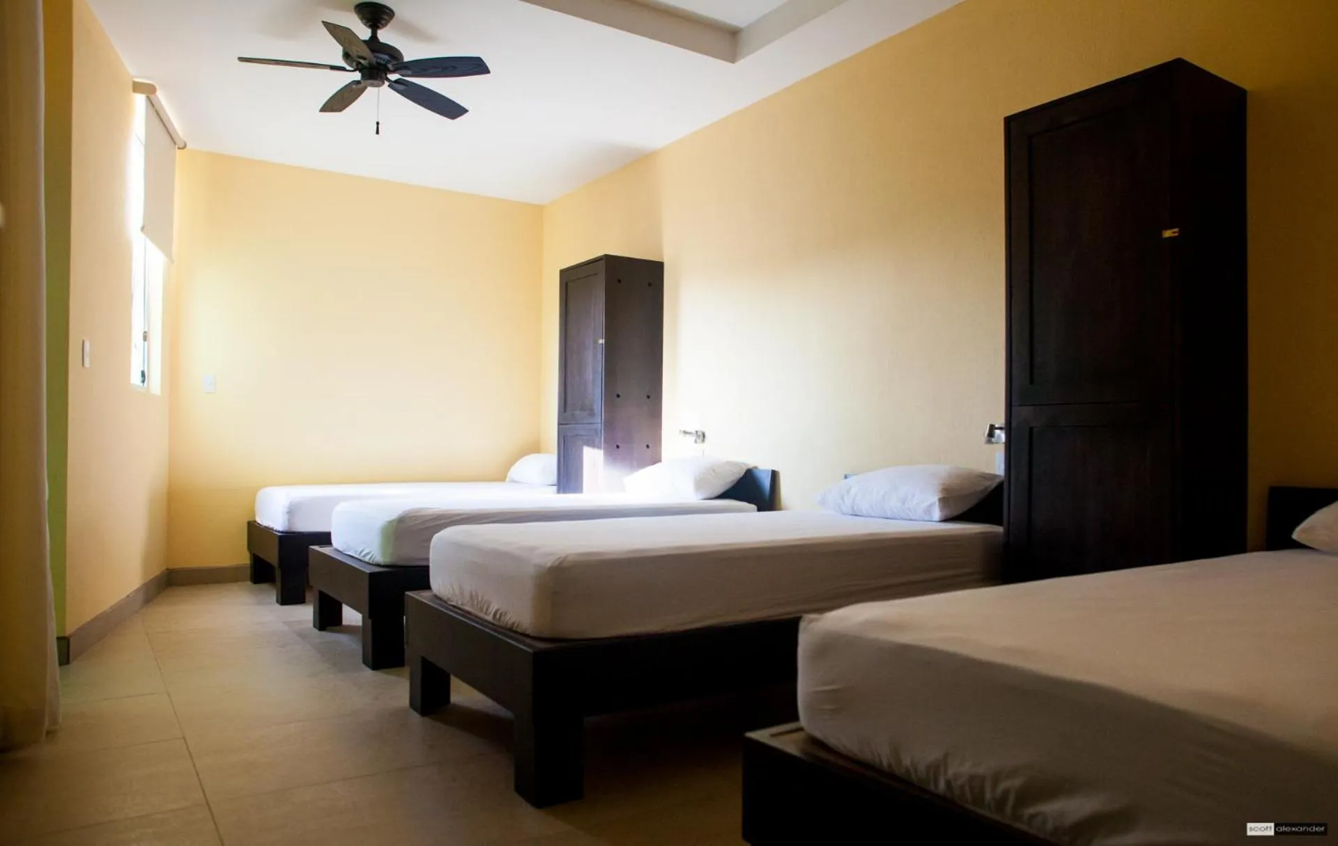 Standard Twin Room in Room2Board Hostel and Surf School