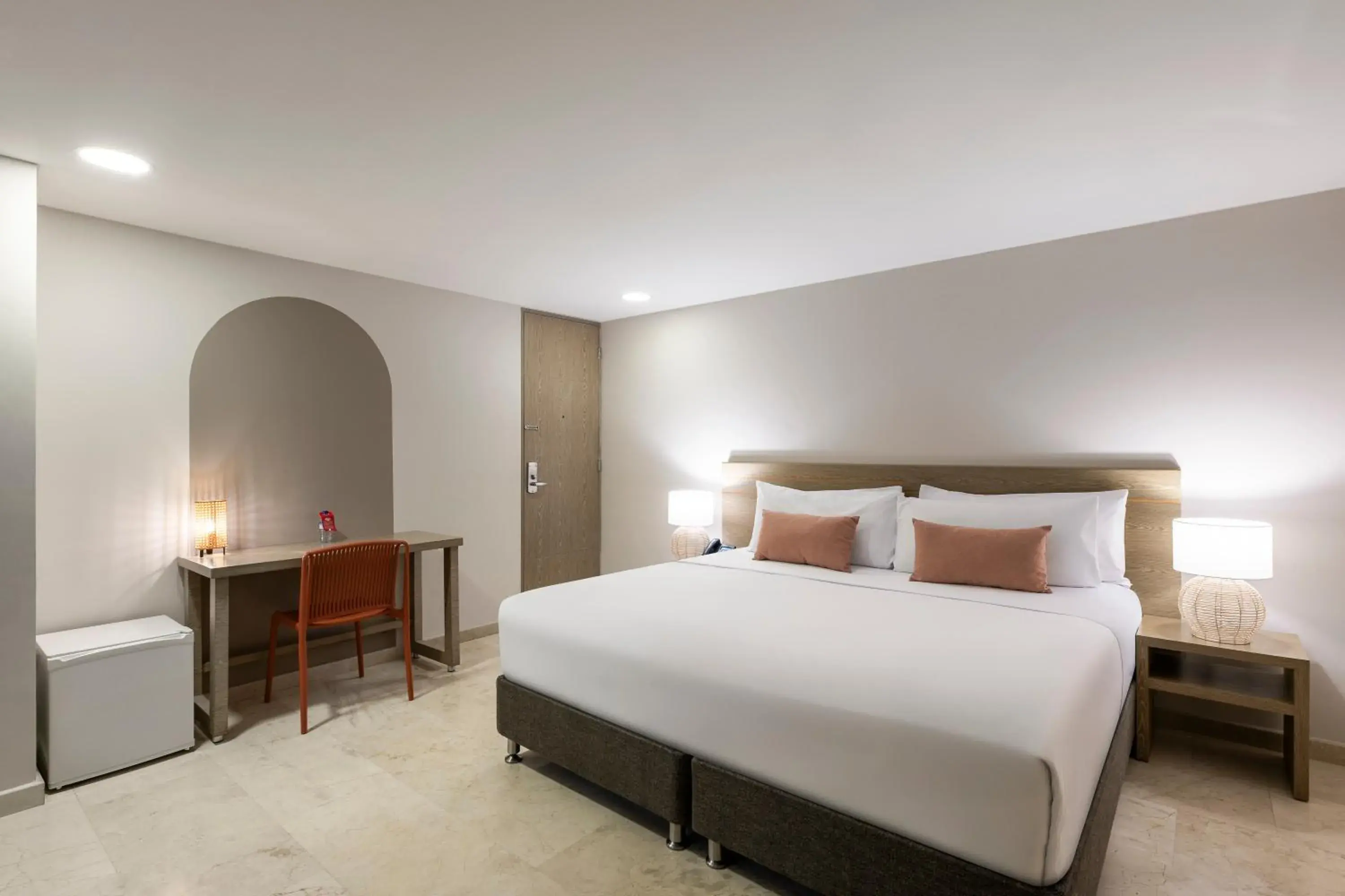 Bed in Hotel MS Ciudad Jardin Bed in Hotel MS Ciudad Jardin