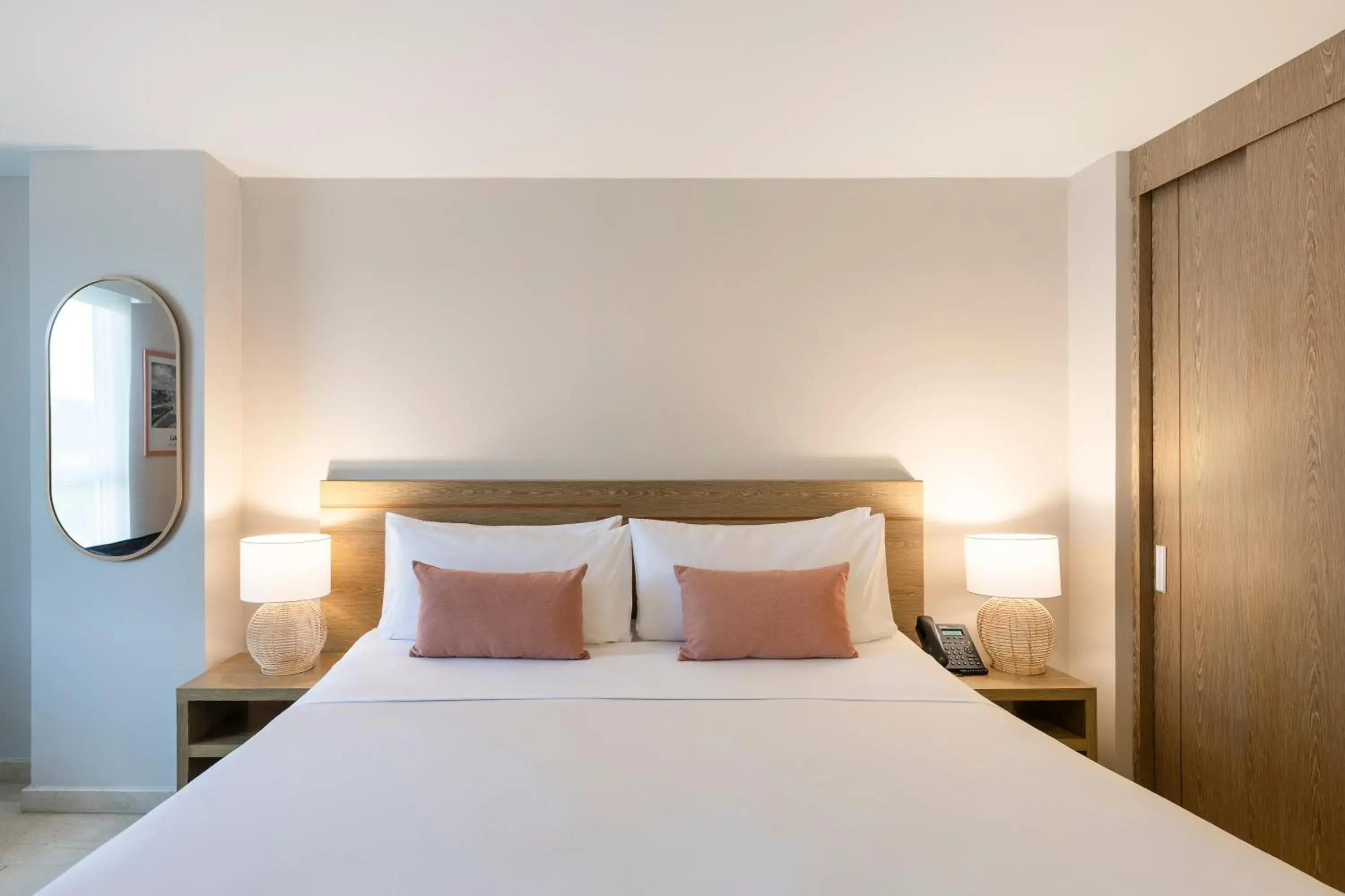 Bed in Hotel MS Ciudad Jardin Bed in Hotel MS Ciudad Jardin