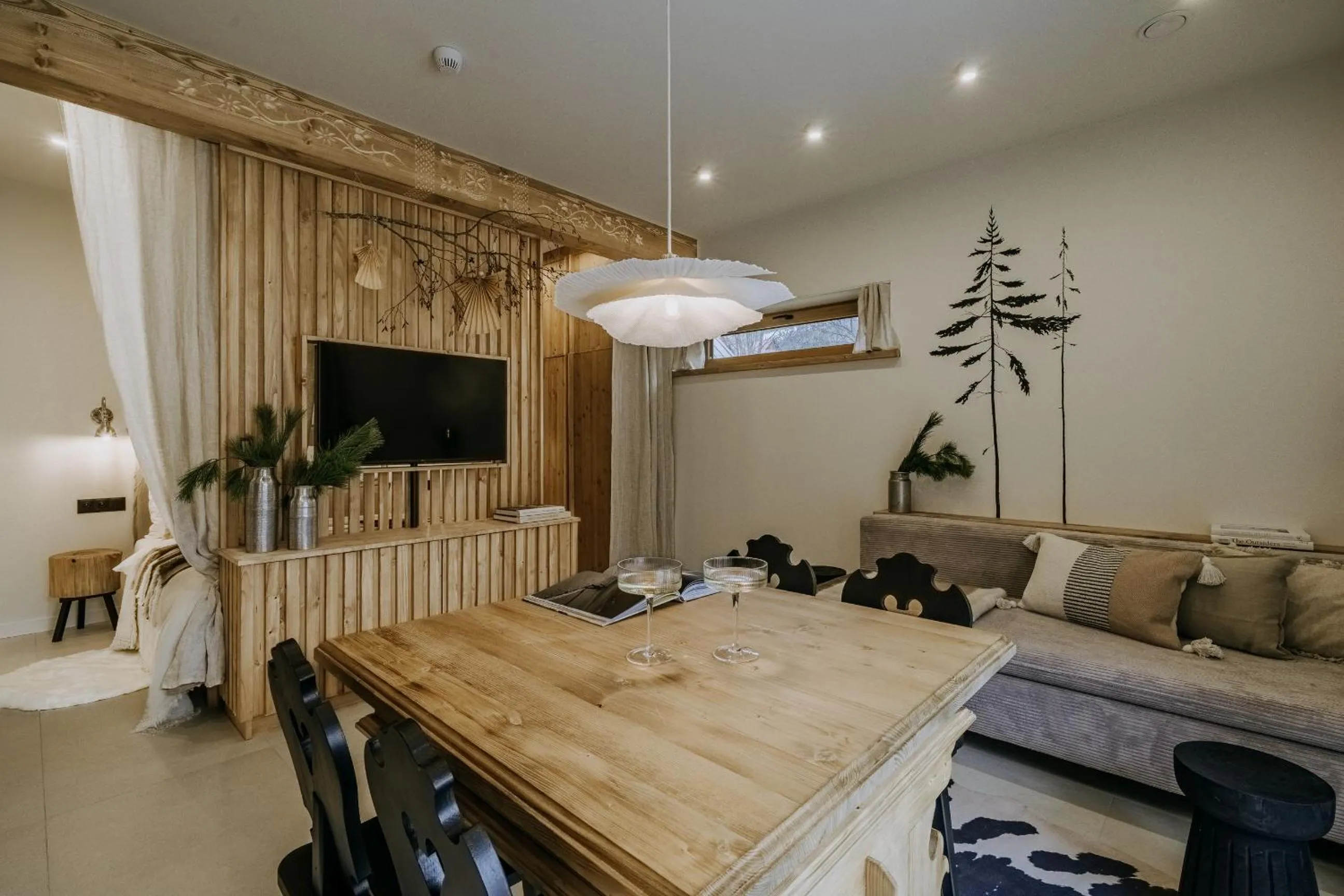 TV and multimedia in Zakątek Krupówki - Apartamenty w Centrum