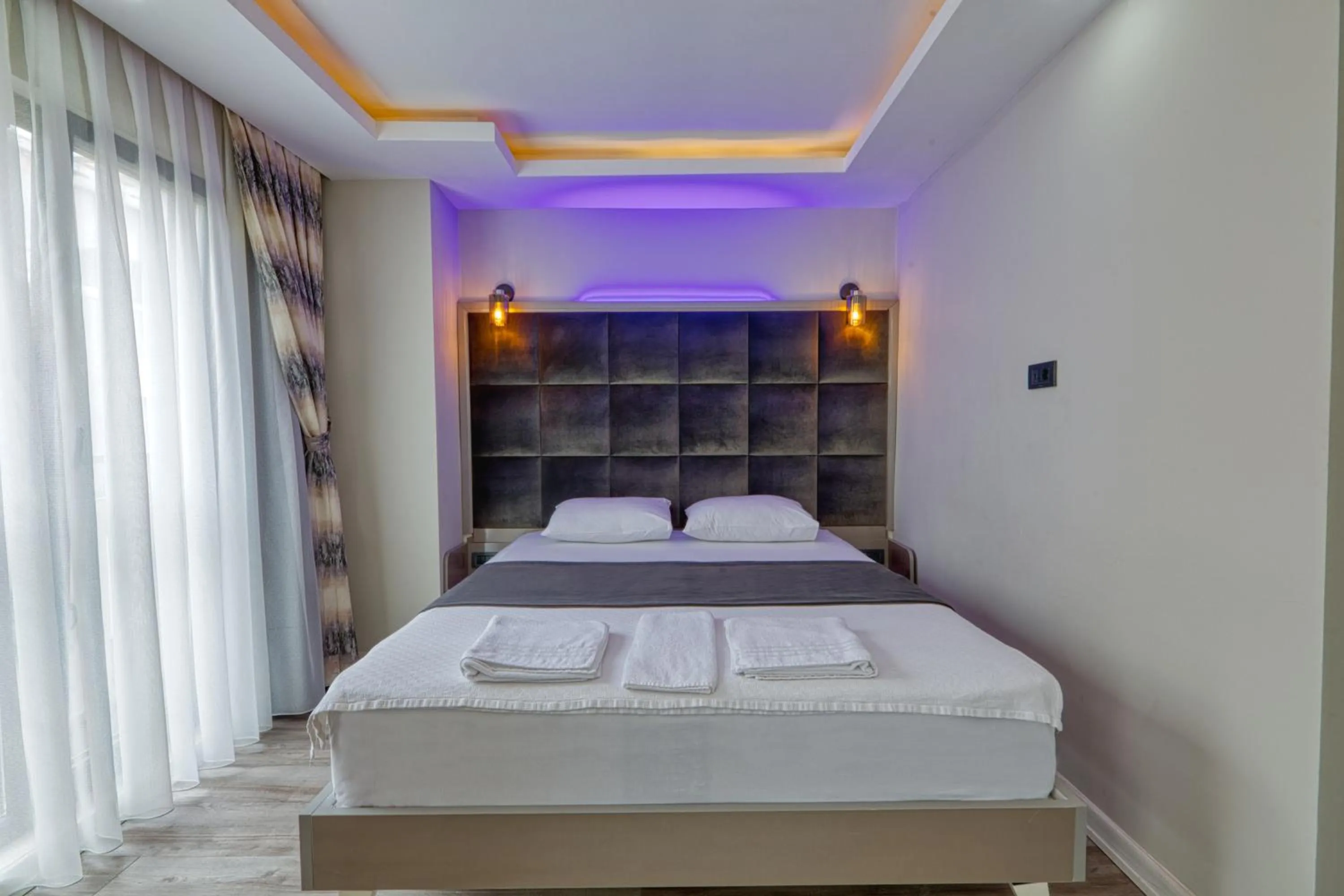 Bed in GALATAGREENAPPLEHOTEL