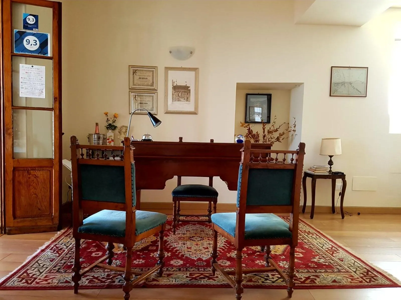 Lobby or reception in Cadorna Chalet