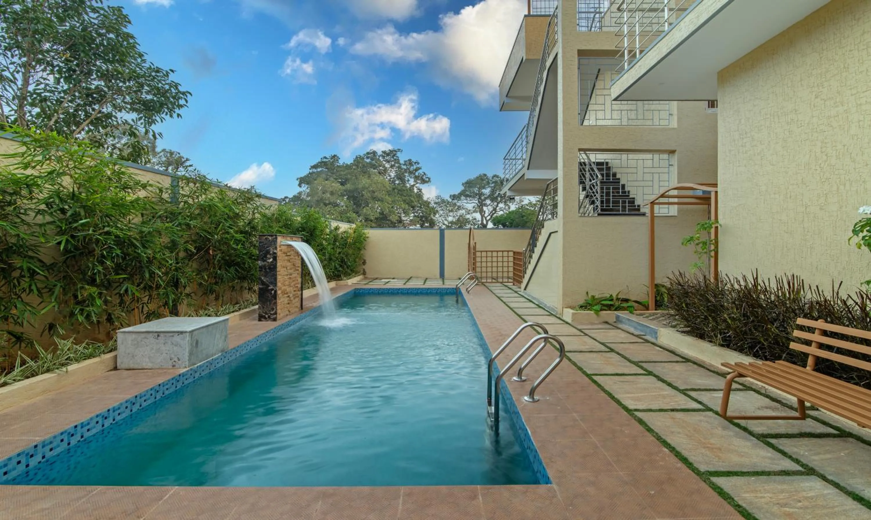 Pool view in Itsy Hotels Kurinji Stay Inn