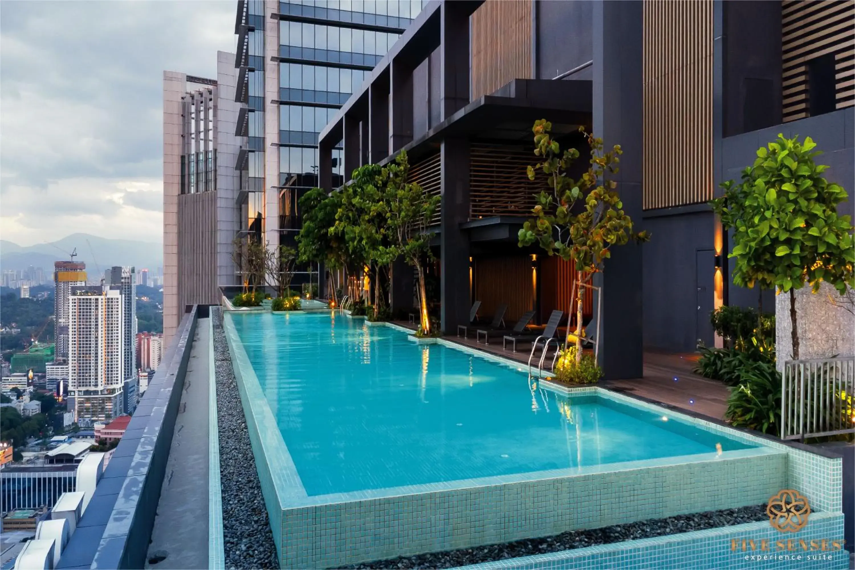 Pool view in ViiA Residence, Mid Valley KL Pool view in ViiA Residence, Mid Valley KL