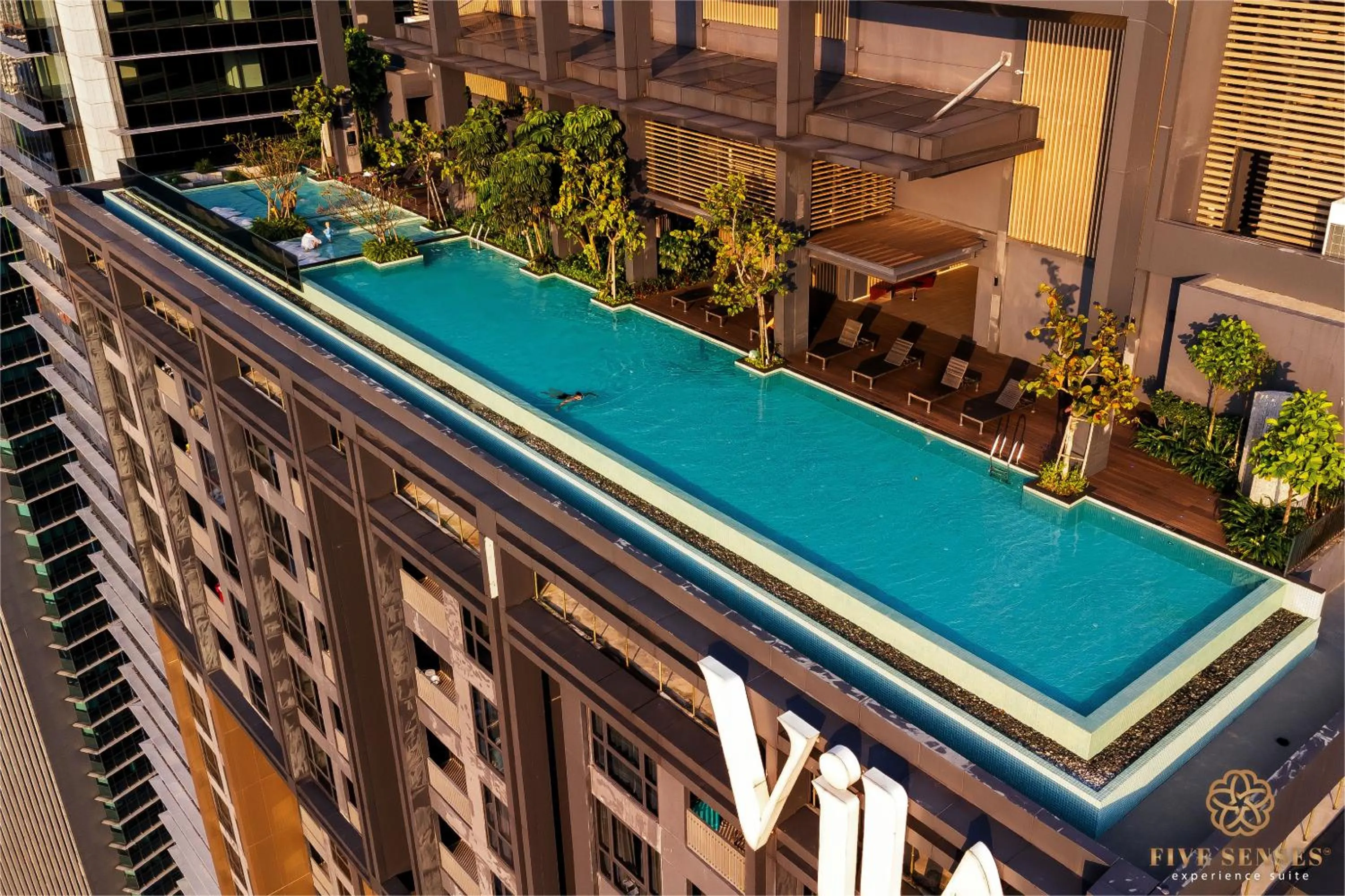 Swimming pool in ViiA Residence, Mid Valley KL