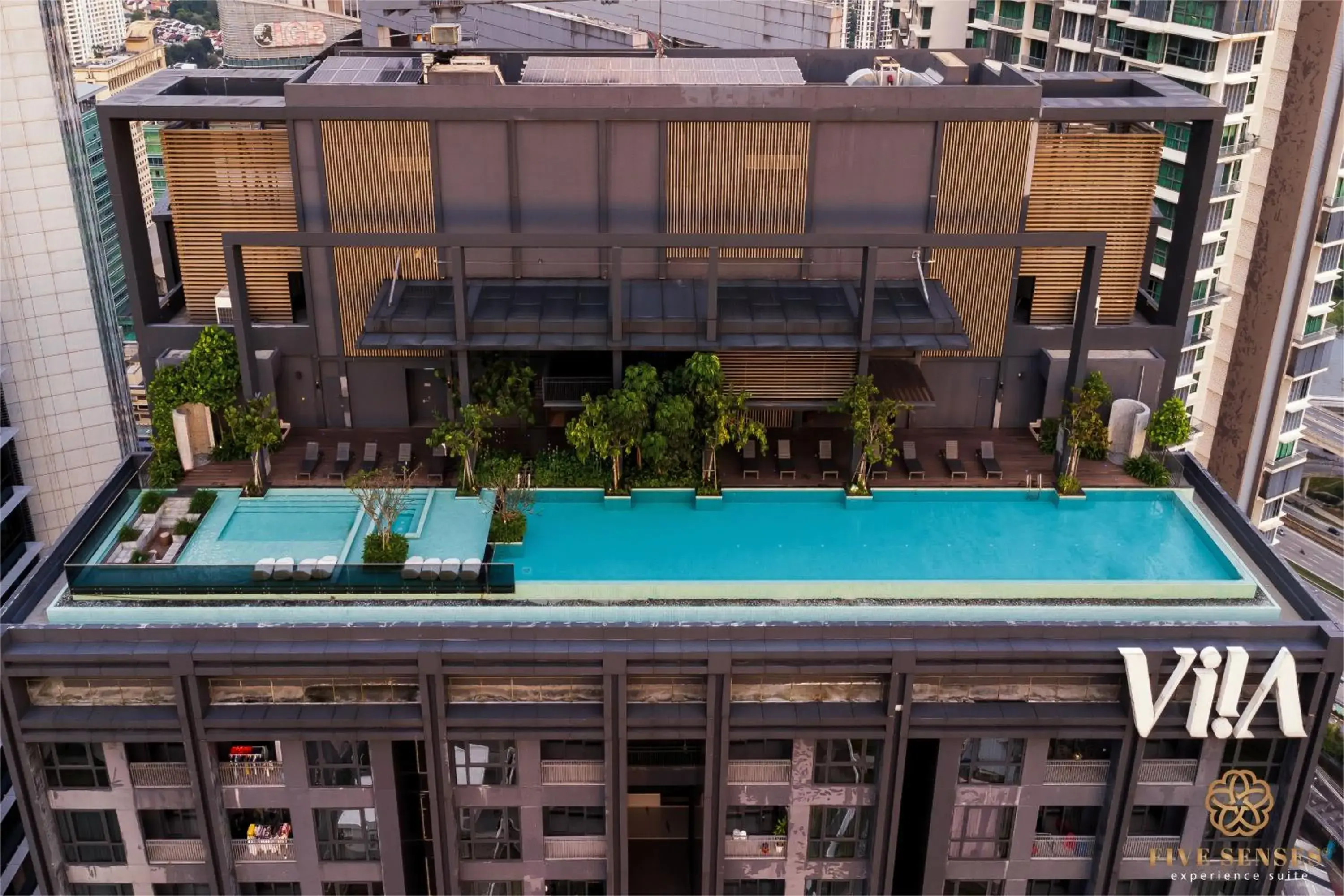 Swimming pool in ViiA Residence, Mid Valley KL Swimming pool in ViiA Residence, Mid Valley KL