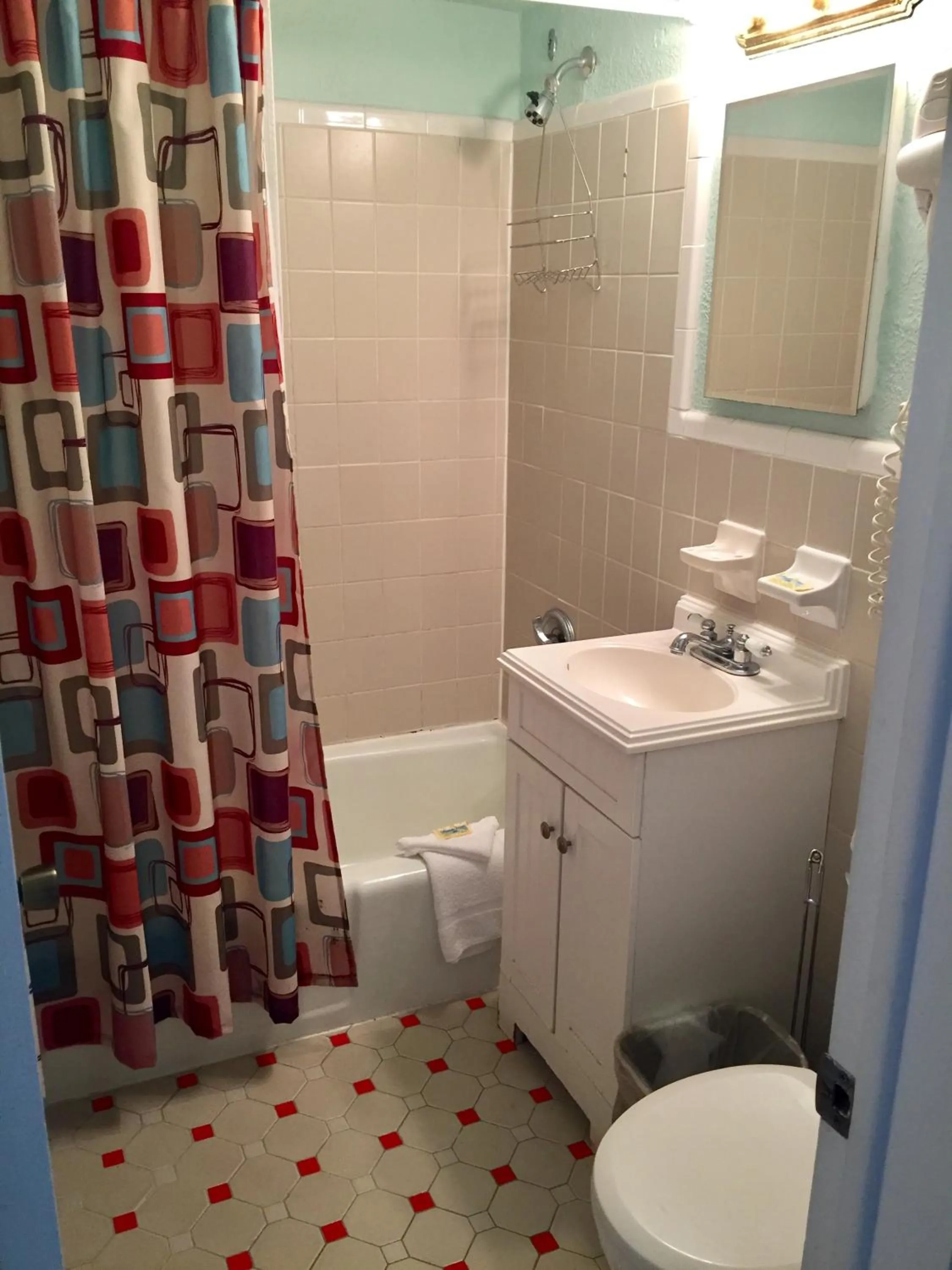 Shower in Lollipop Motel