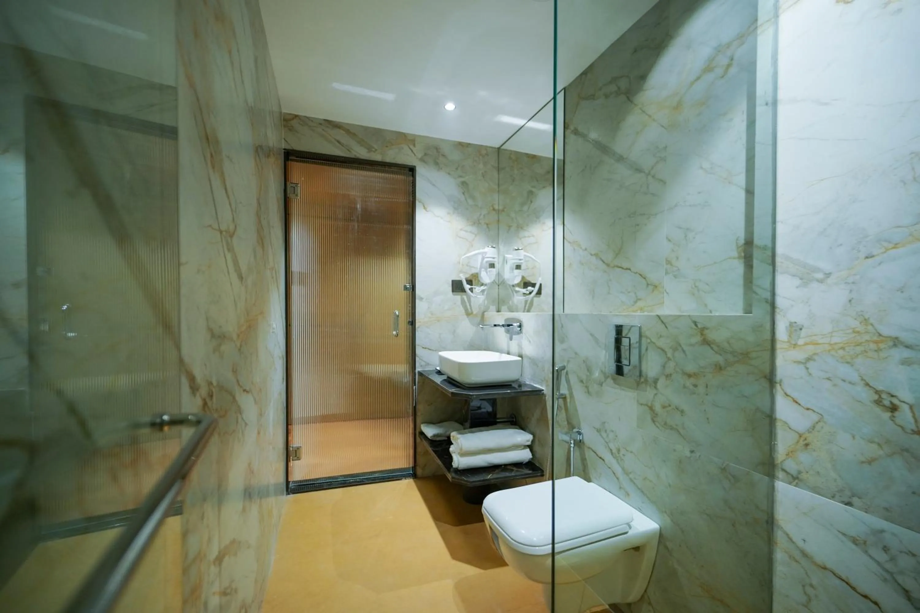 Bathroom in Hotel Park Inn Nellore - Near the Hospital & Highway