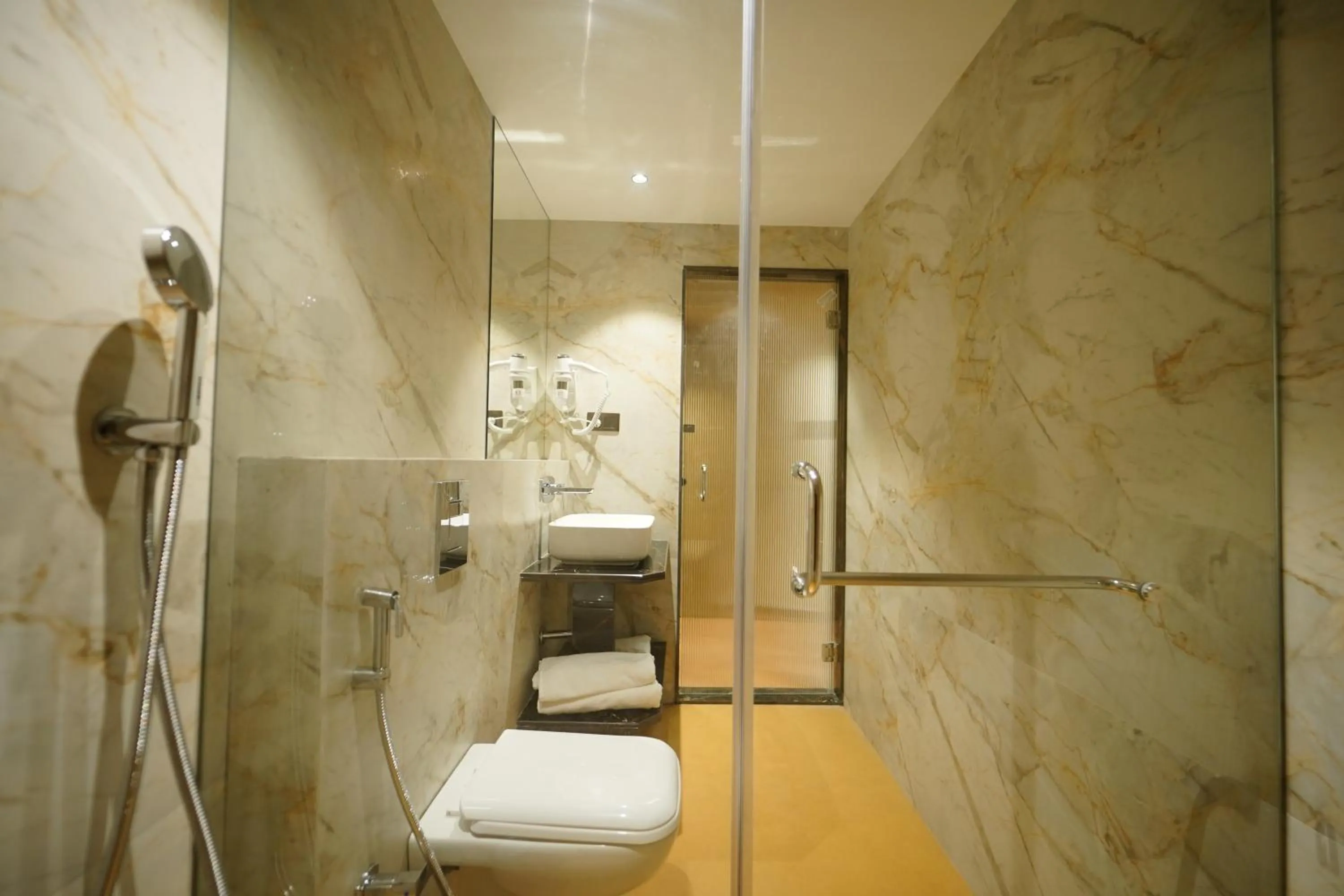 Bathroom in Hotel Park Inn Nellore - Near the Hospital & Highway