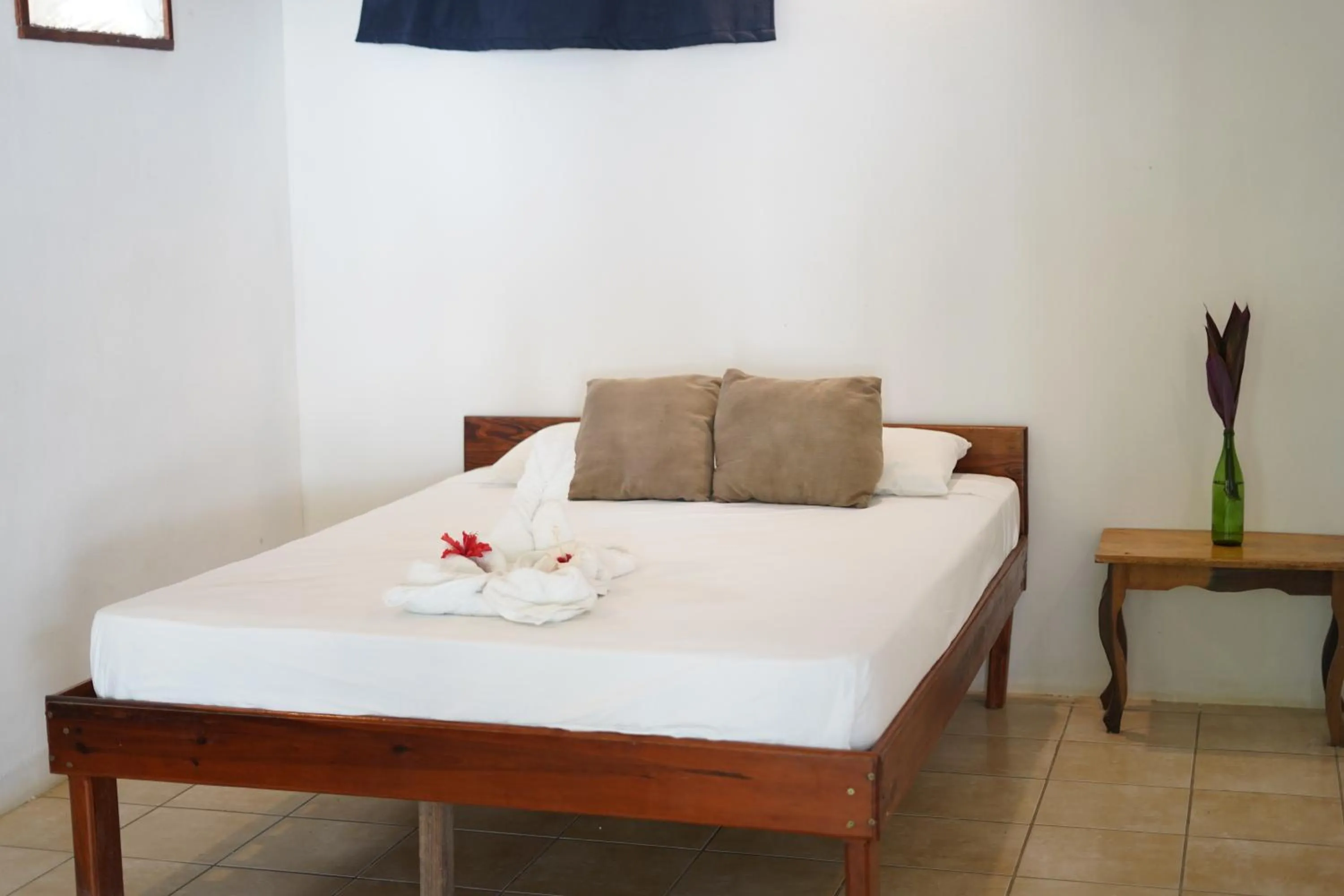 Bed in El Pacifico Hotel