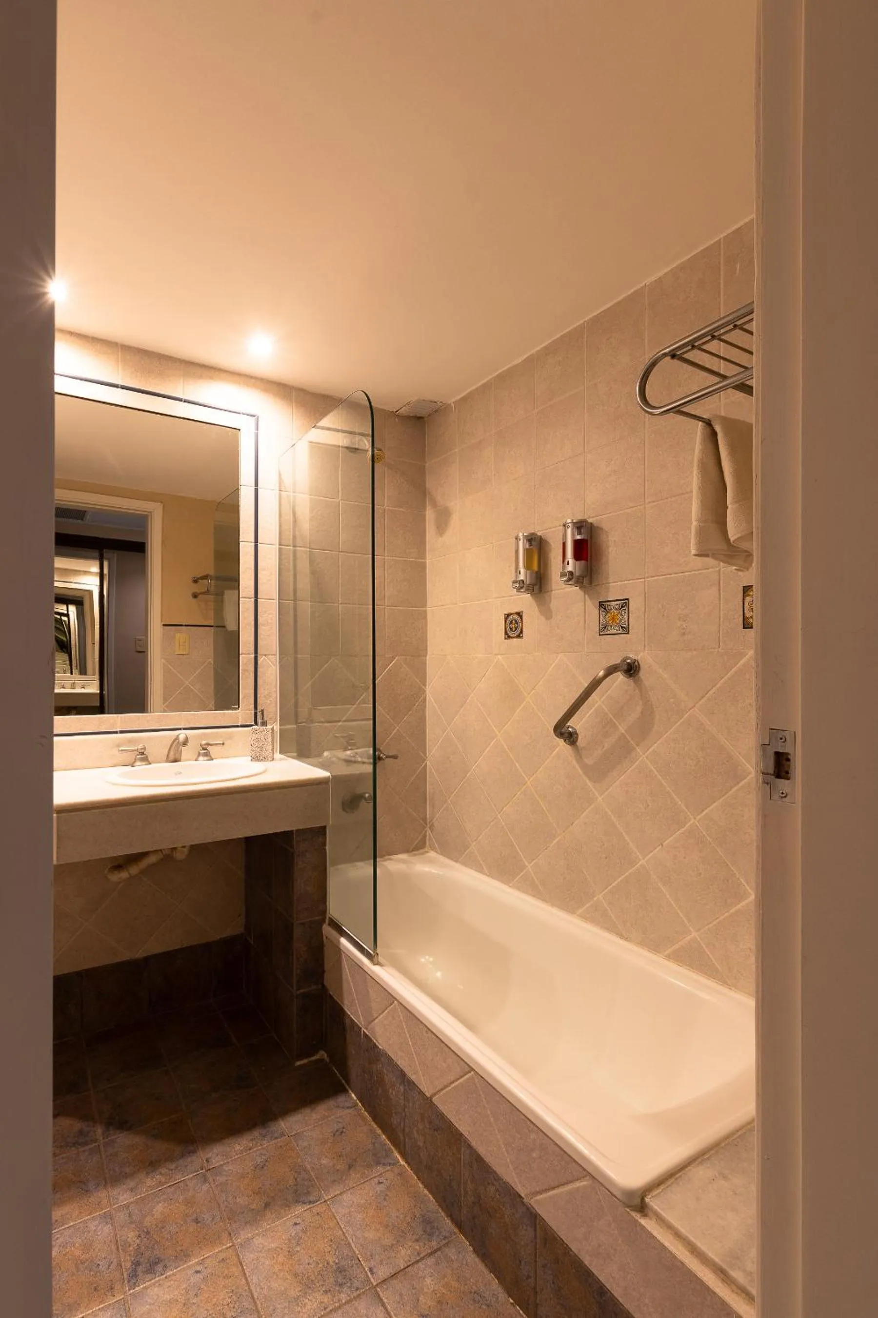 Bathroom in San Miguel Plaza Hotel All Inclusive