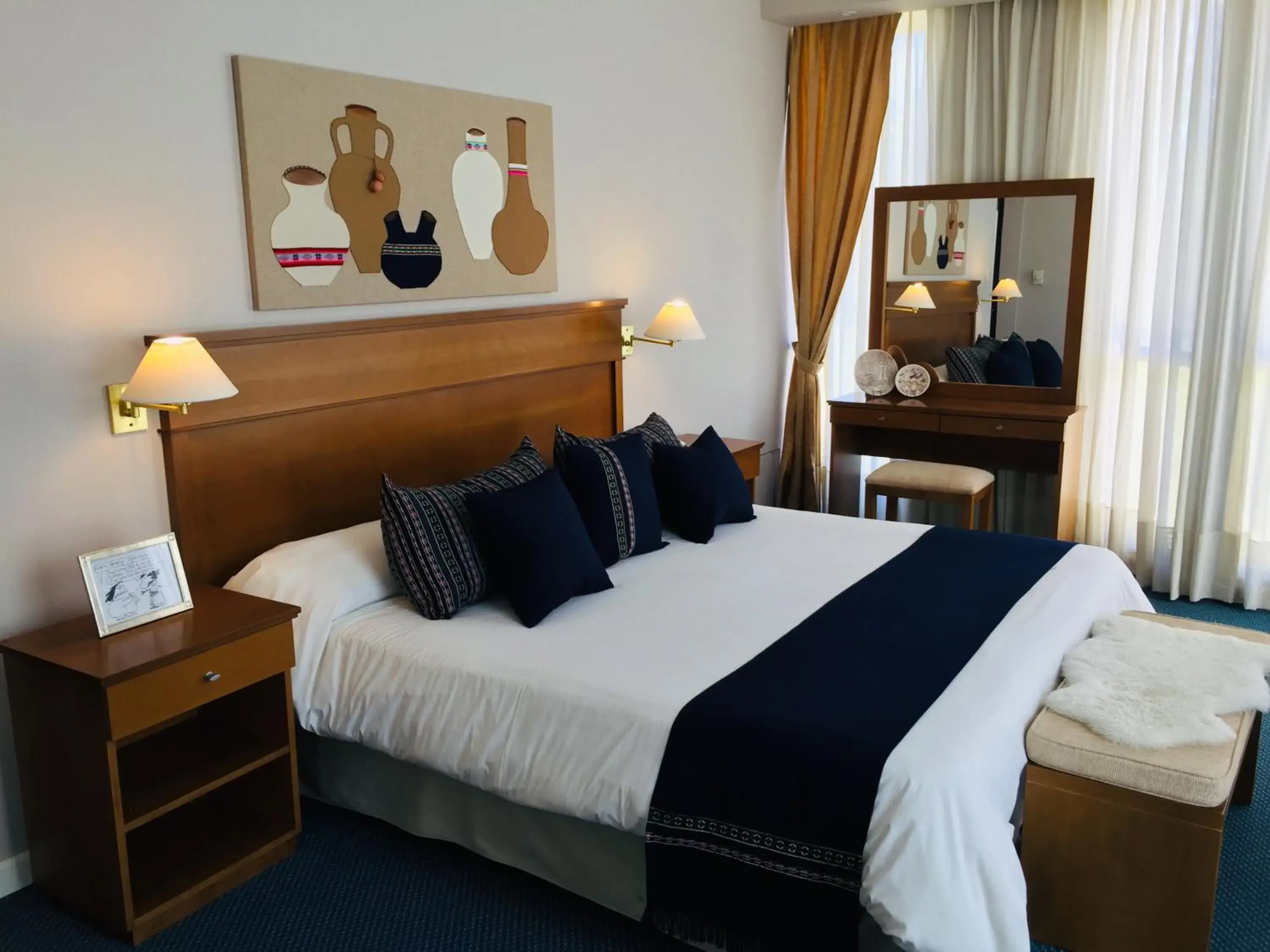 Bed in San Miguel Plaza Hotel All Inclusive Bed in San Miguel Plaza Hotel All Inclusive