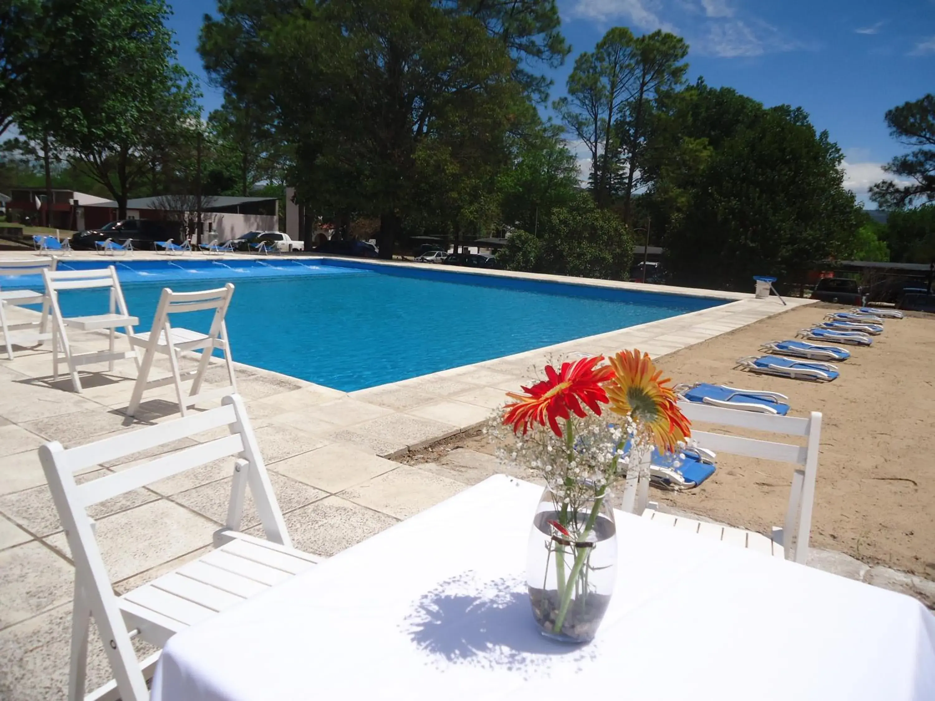 Pool view in San Miguel Plaza Hotel All Inclusive Pool view in San Miguel Plaza Hotel All Inclusive
