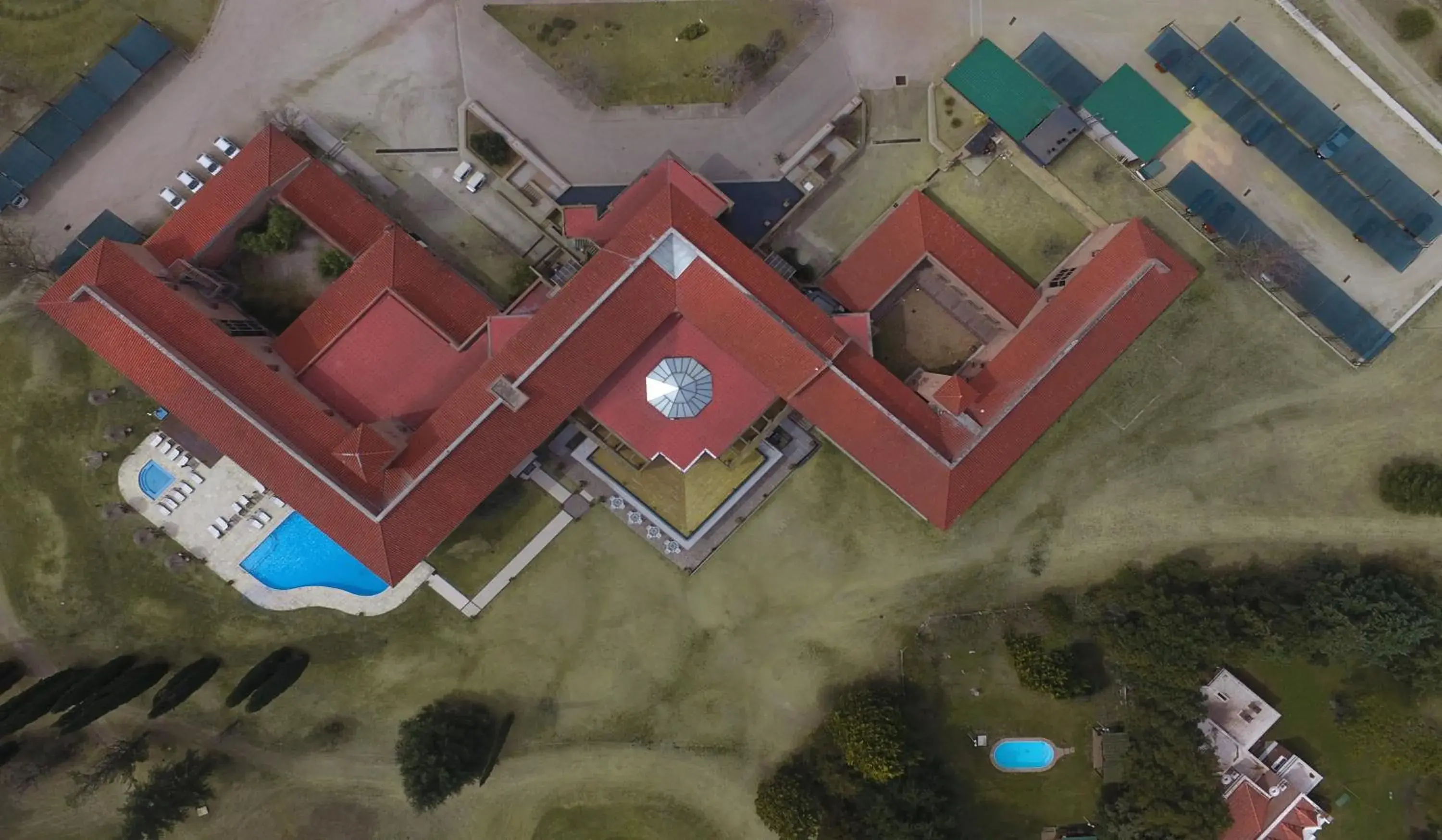 Bird's eye view in San Miguel Plaza Hotel All Inclusive Bird's eye view in San Miguel Plaza Hotel All Inclusive