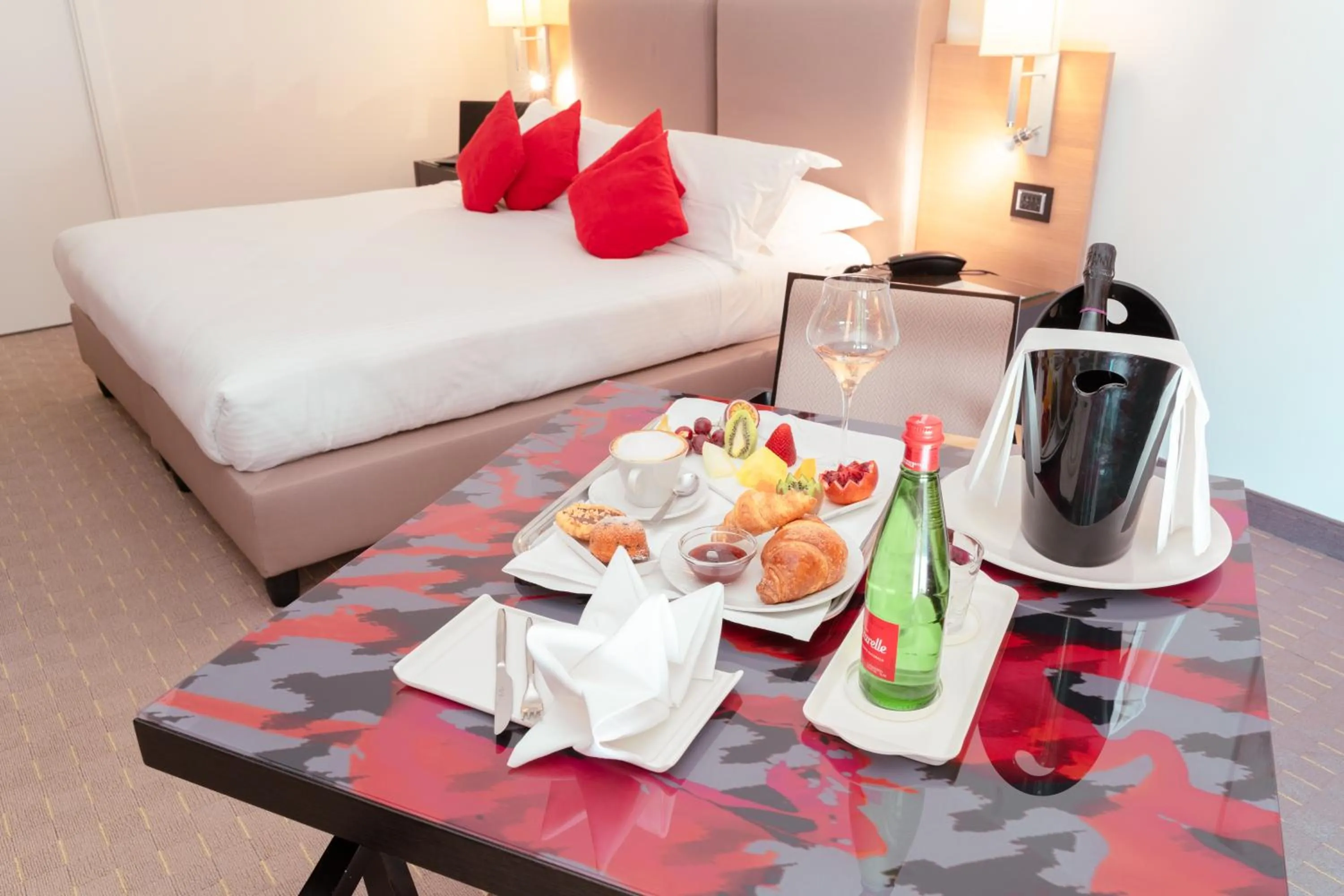 Bed in Ariha Hotel Cosenza