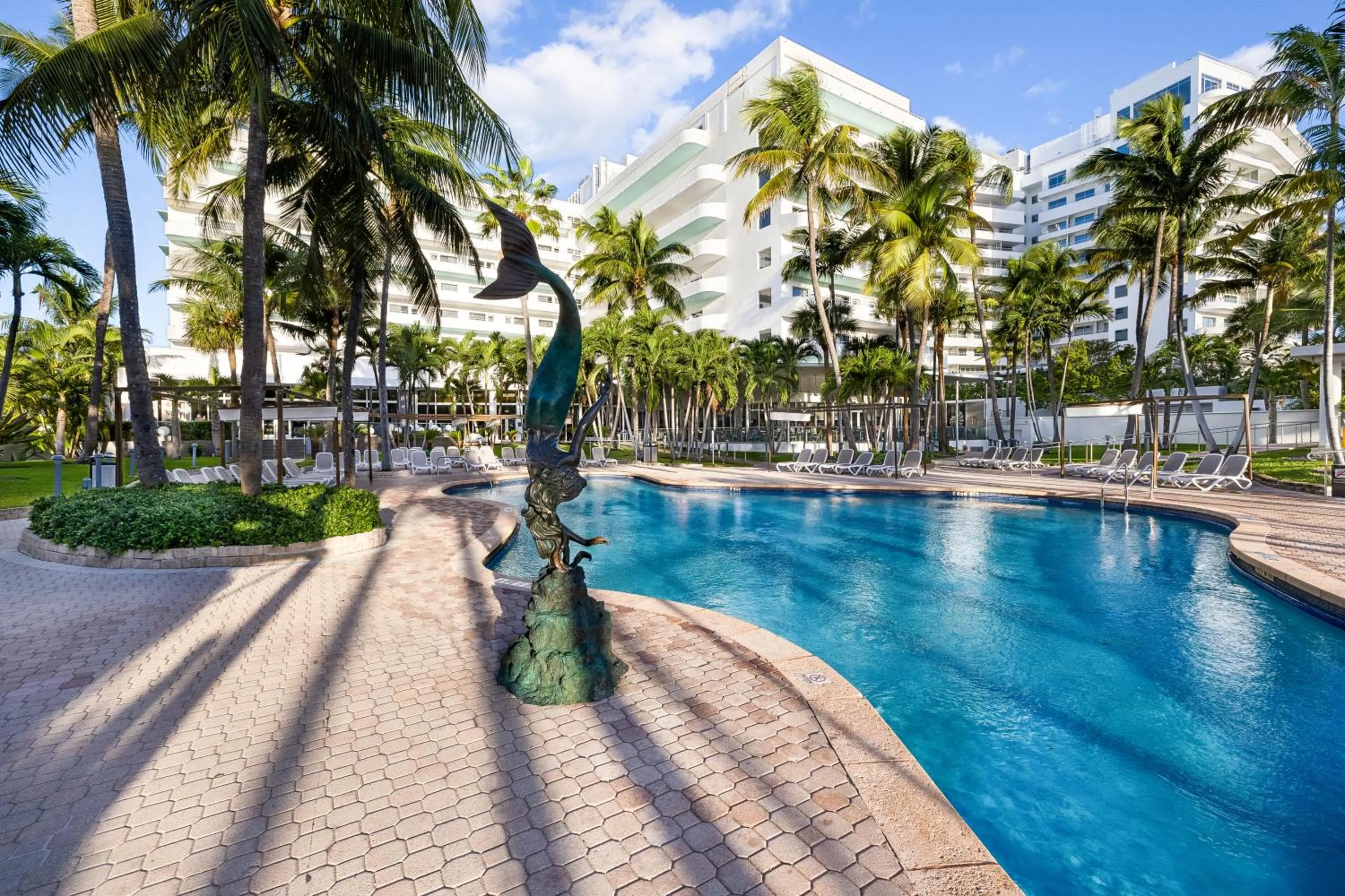 Garden in Riu Plaza Miami Beach