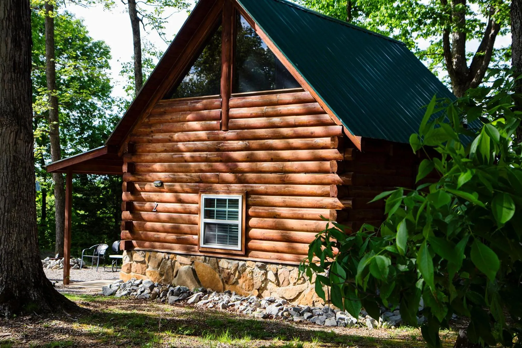 Facade/entrance in Kozy Haven Log Cabin Rentals