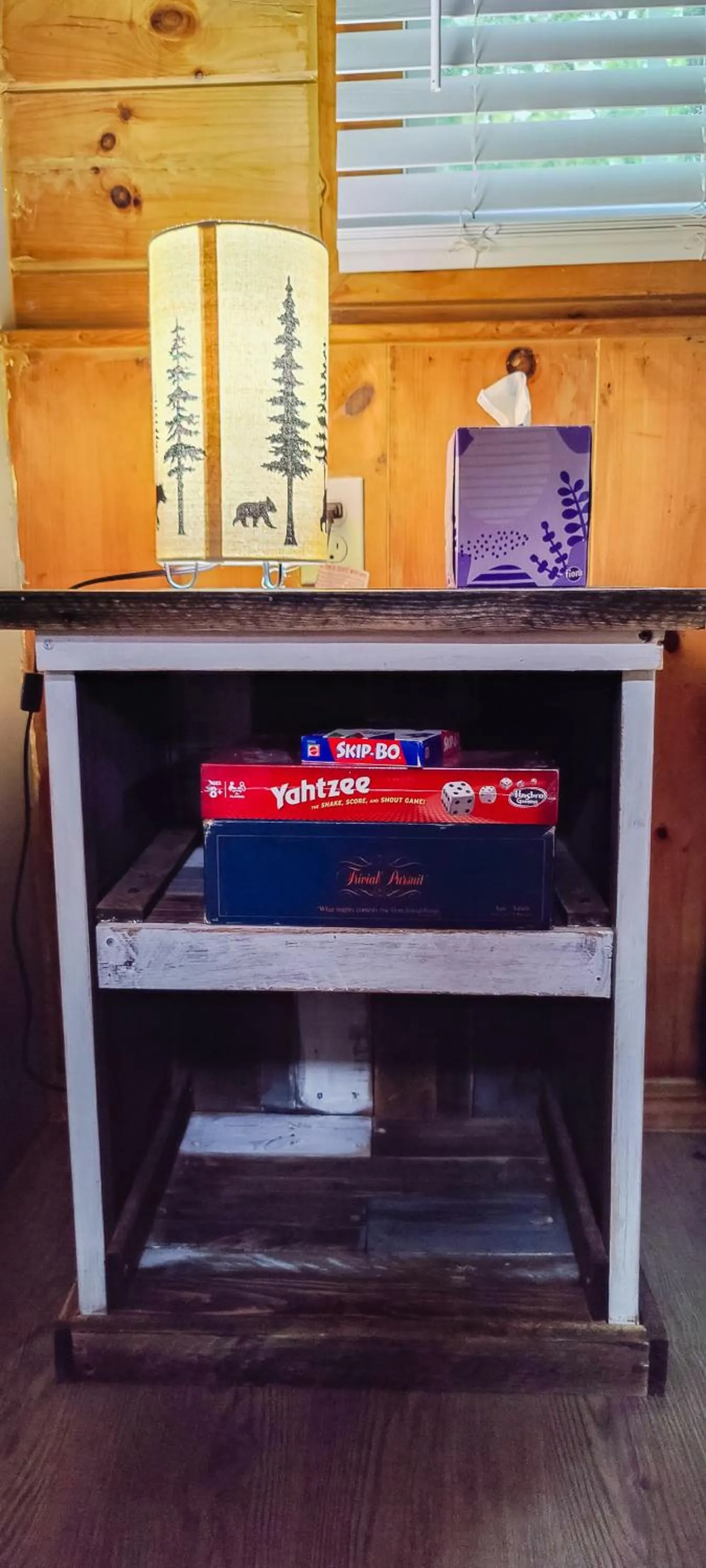 Decorative detail in Kozy Haven Log Cabin Rentals