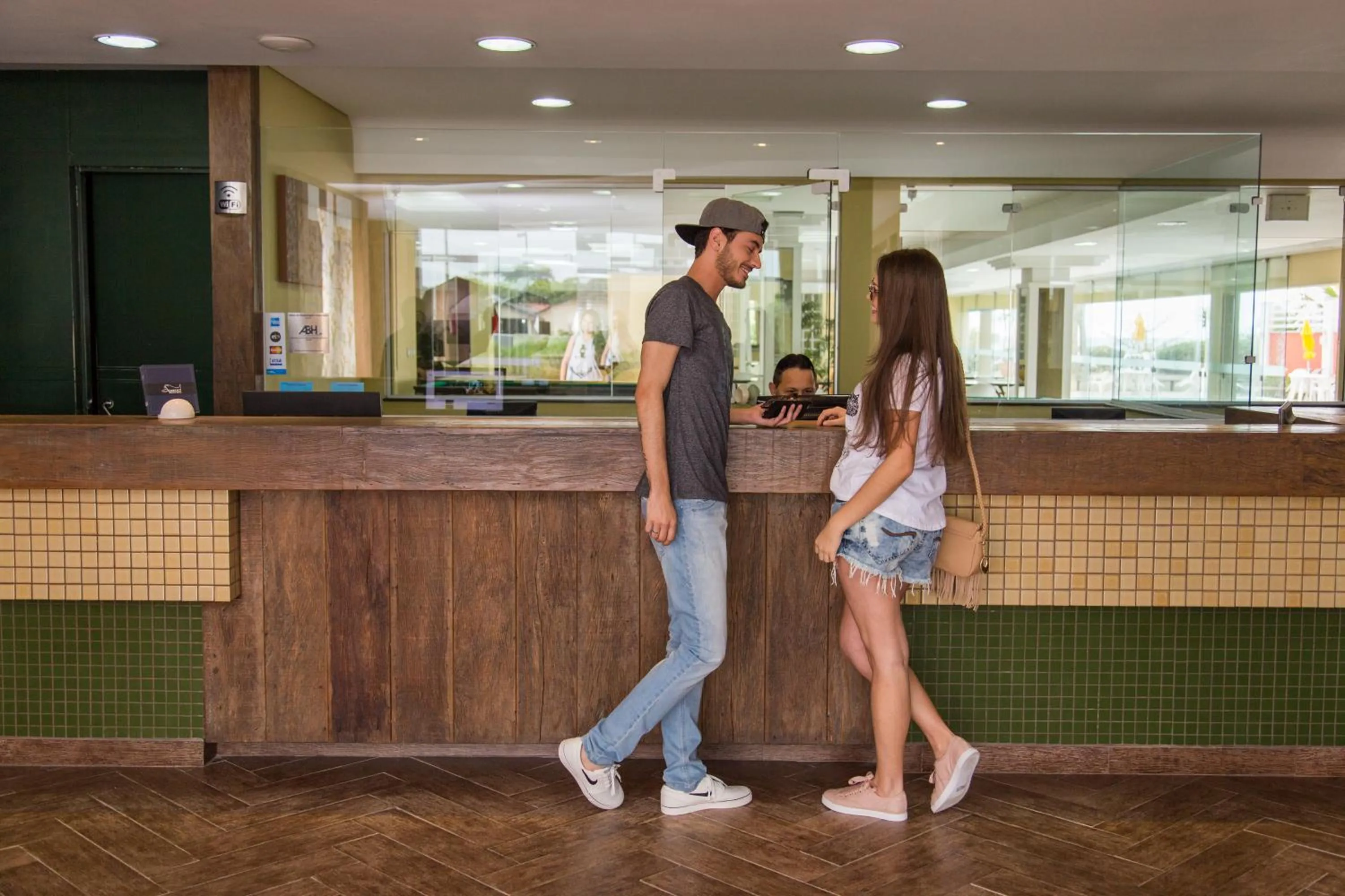 Lobby or reception in Spazio Marine Hotel - Guaratuba