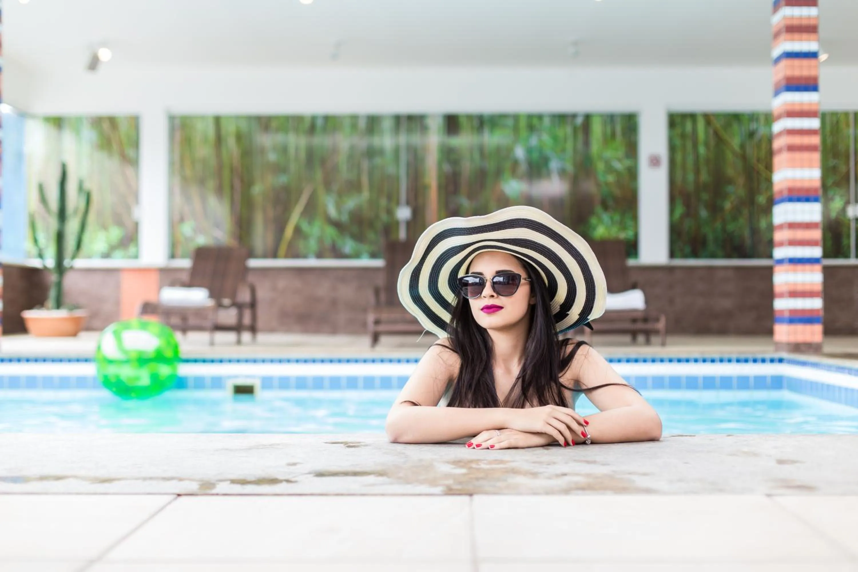 Swimming pool in Spazio Marine Hotel - Guaratuba