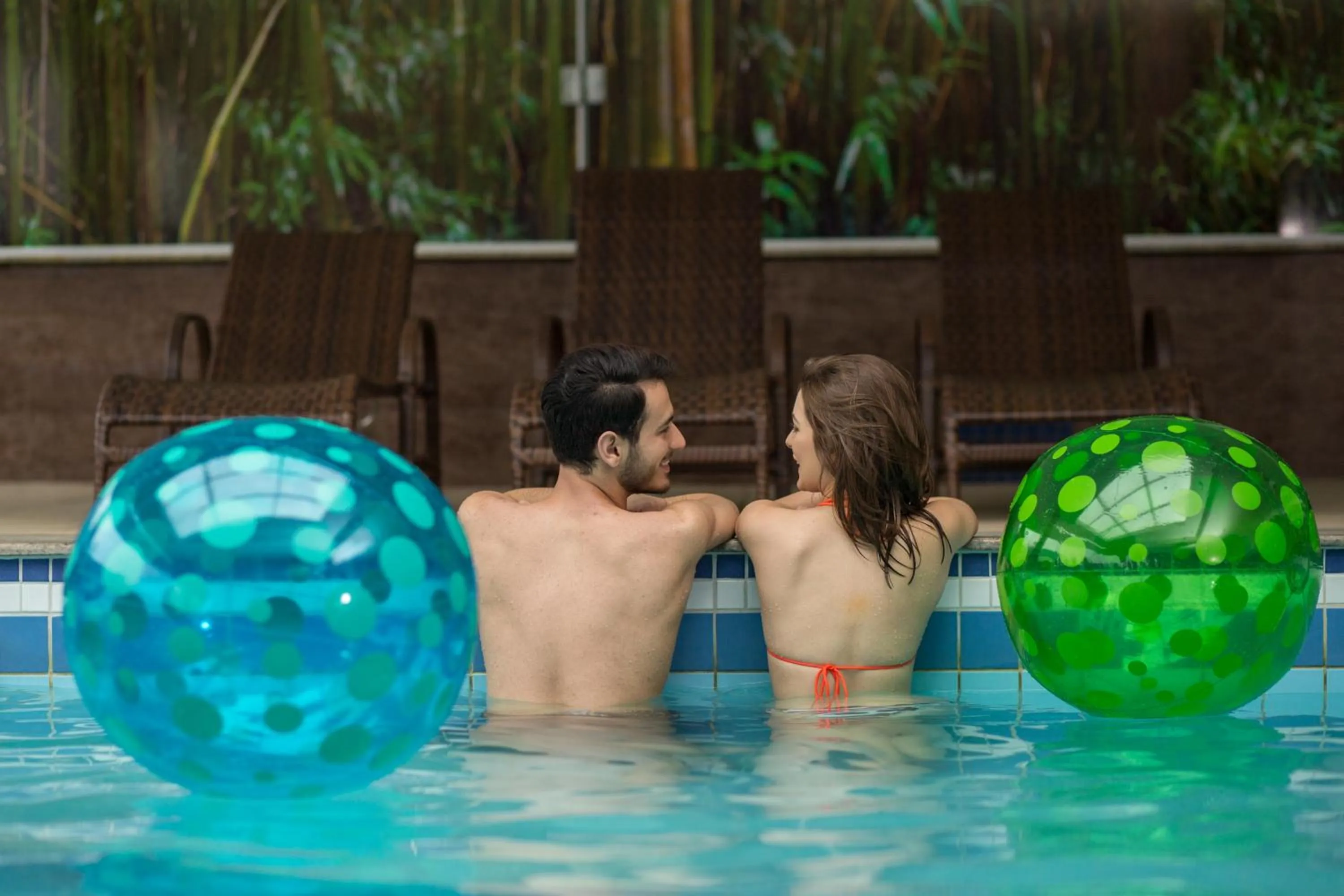 Swimming pool in Spazio Marine Hotel - Guaratuba