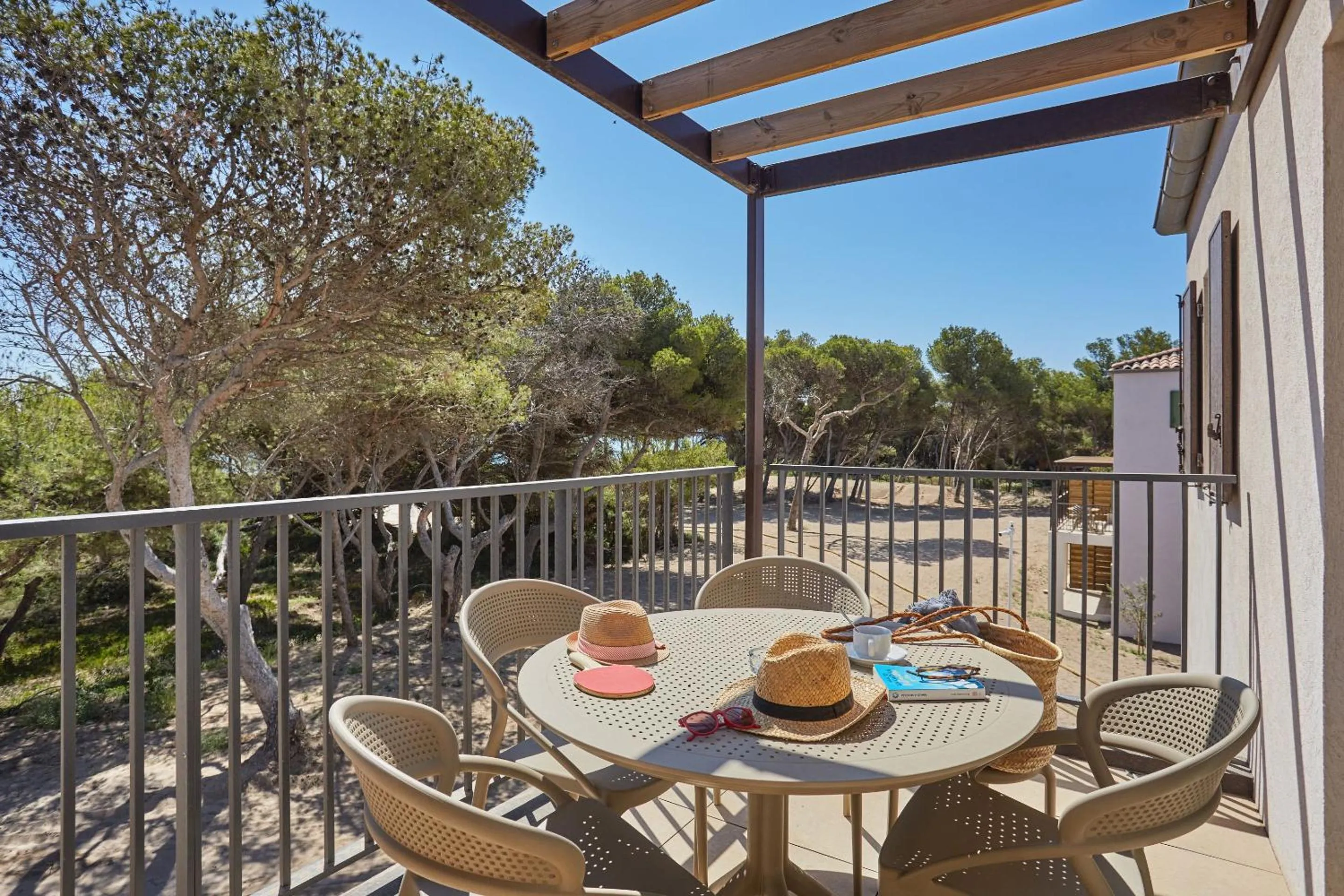 Balcony/Terrace in Résidence Odalys Riviera