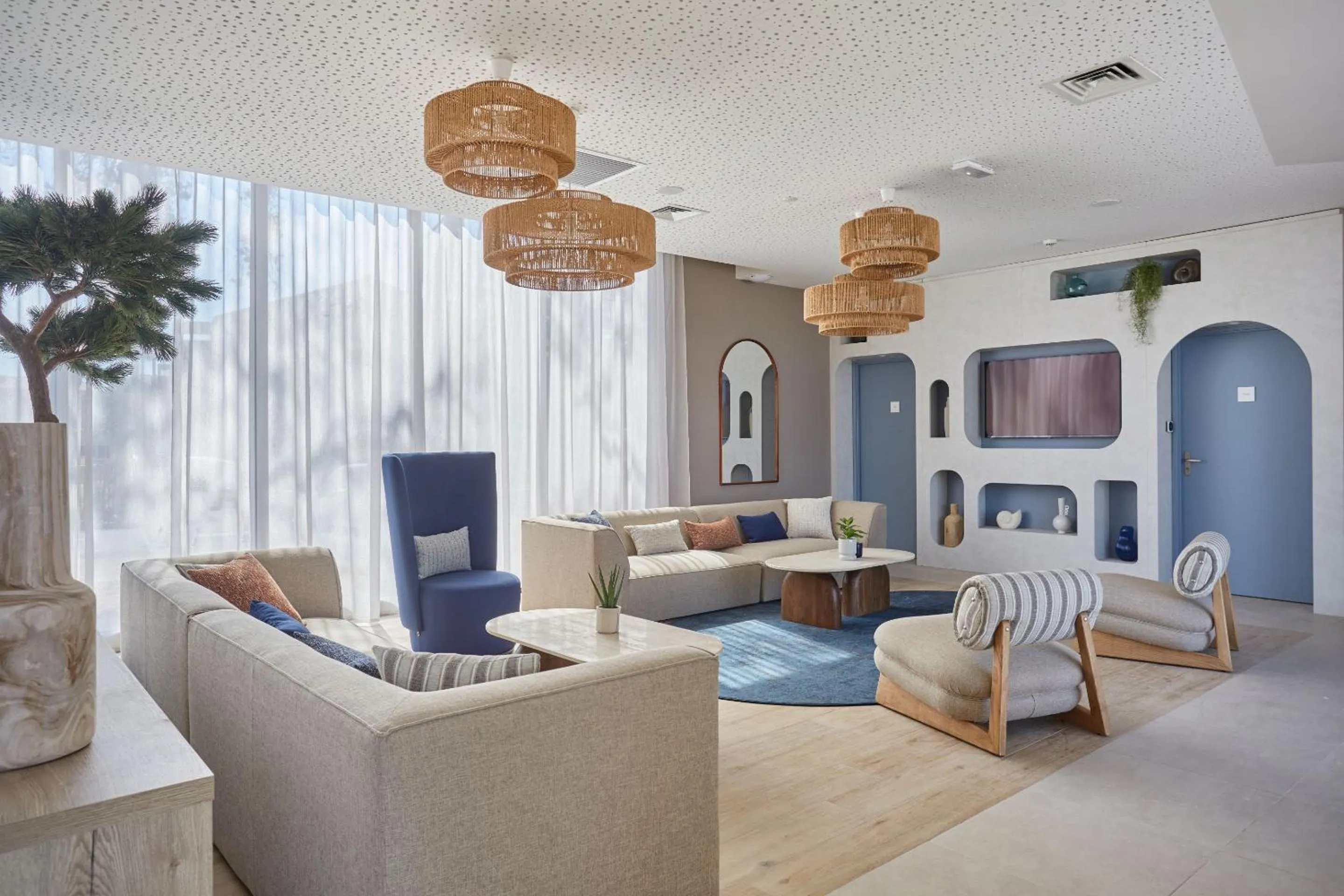 Lobby or reception in Résidence Odalys Riviera