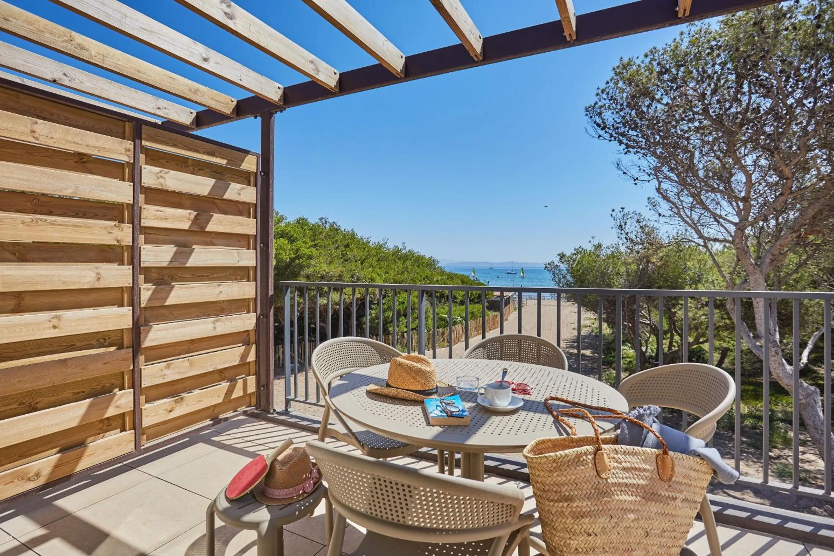 Sea view in Résidence Odalys Riviera