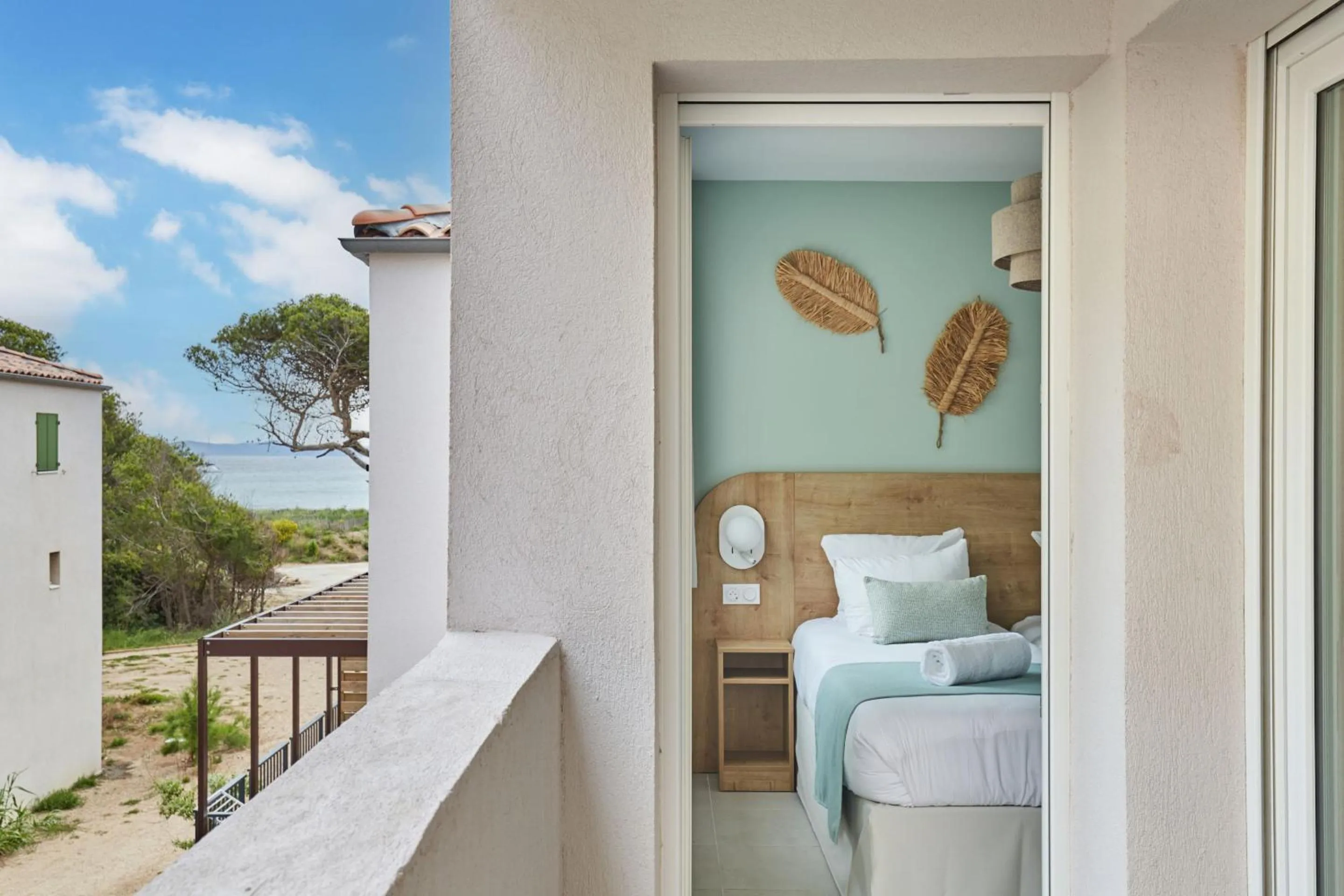 Bedroom, Bed in Résidence Odalys Riviera