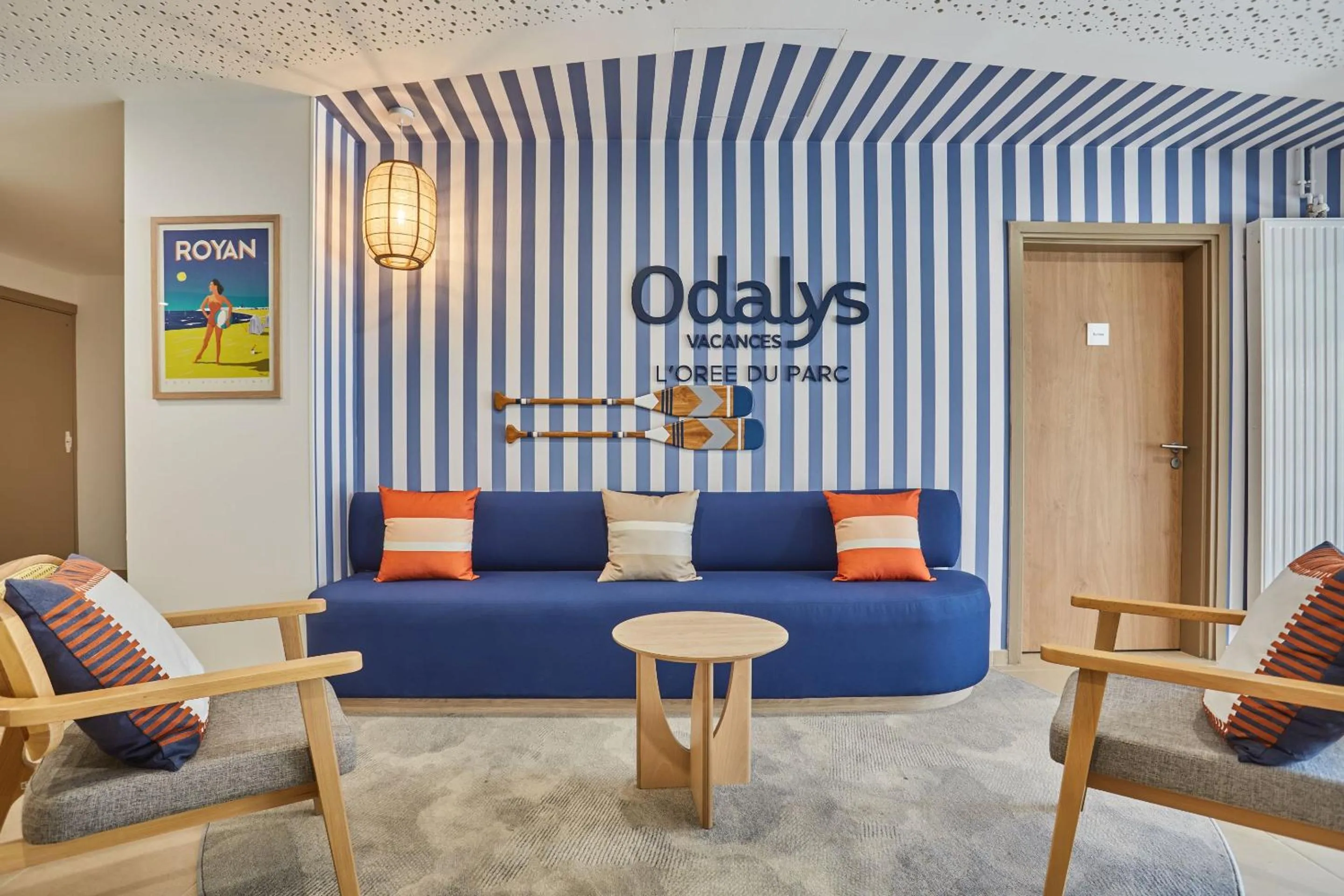 Lobby or reception in Résidence Odalys L'Orée du Parc