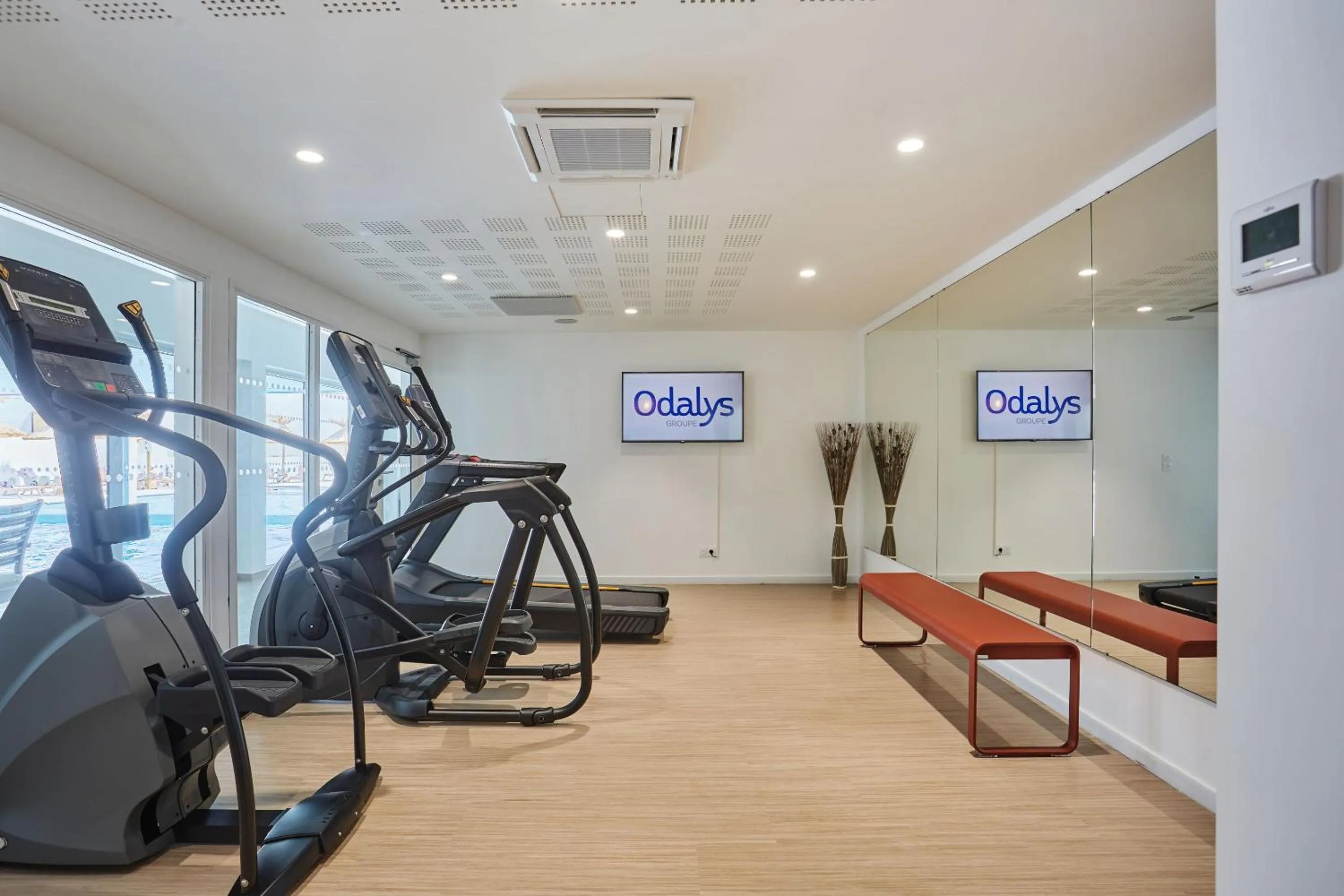 Fitness centre/facilities in Résidence Odalys L'Orée du Parc