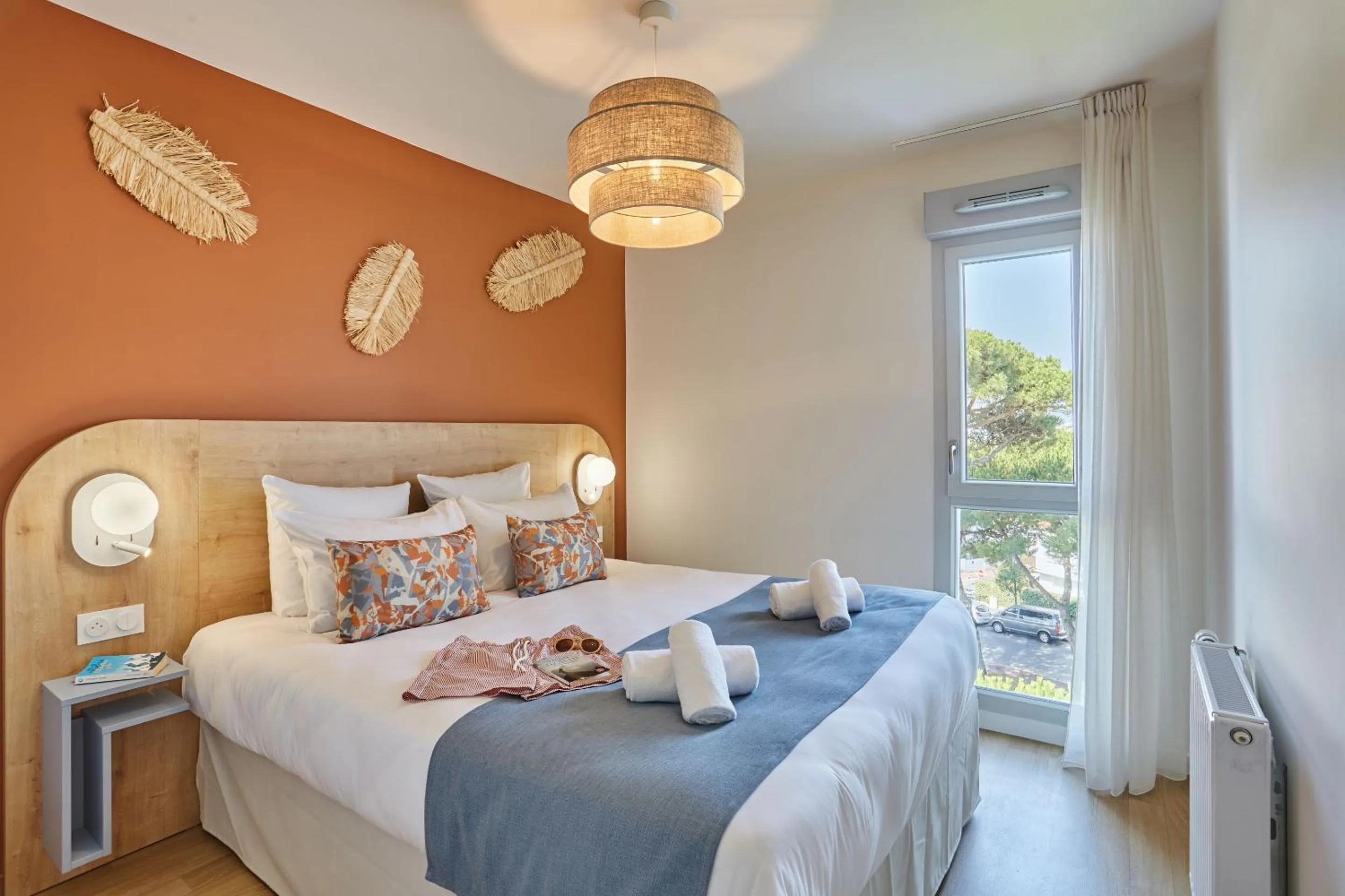 Bedroom, Bed in Résidence Odalys L'Orée du Parc