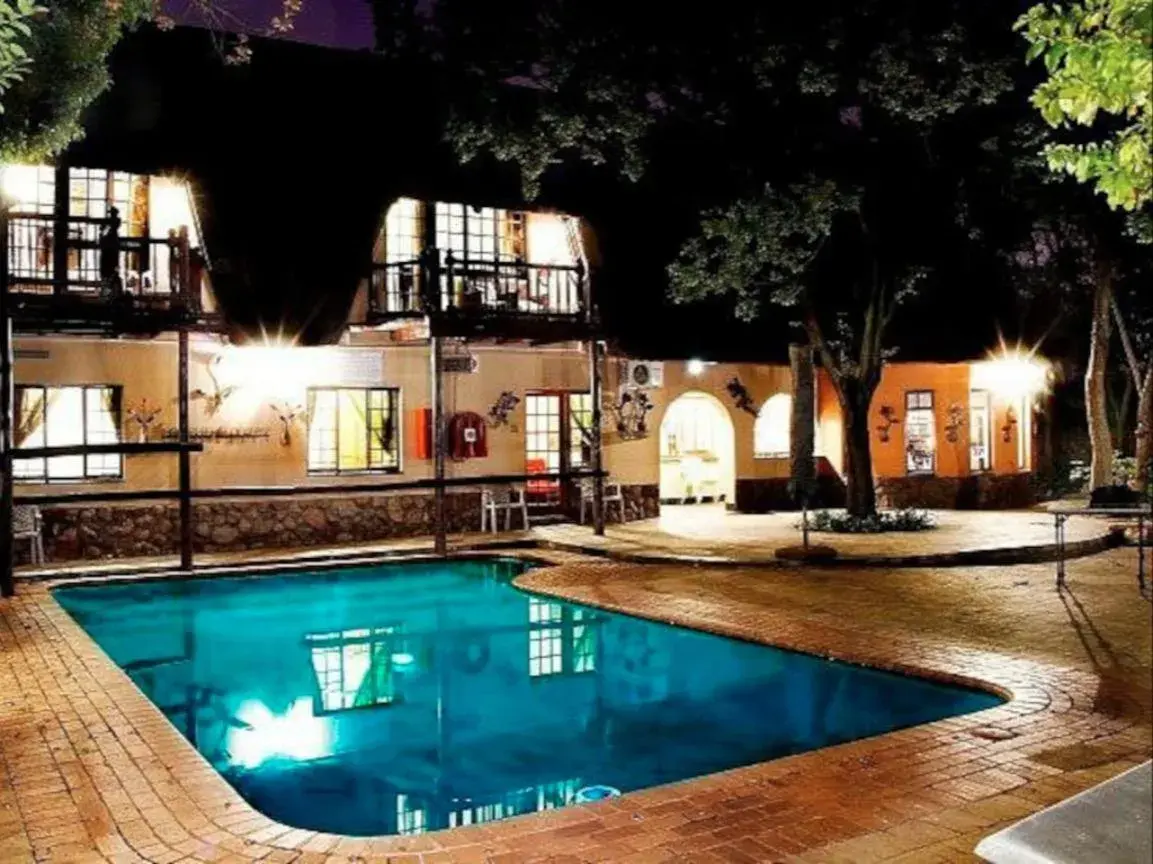 Pool view in Lapalosa Lodge Pool view in Lapalosa Lodge