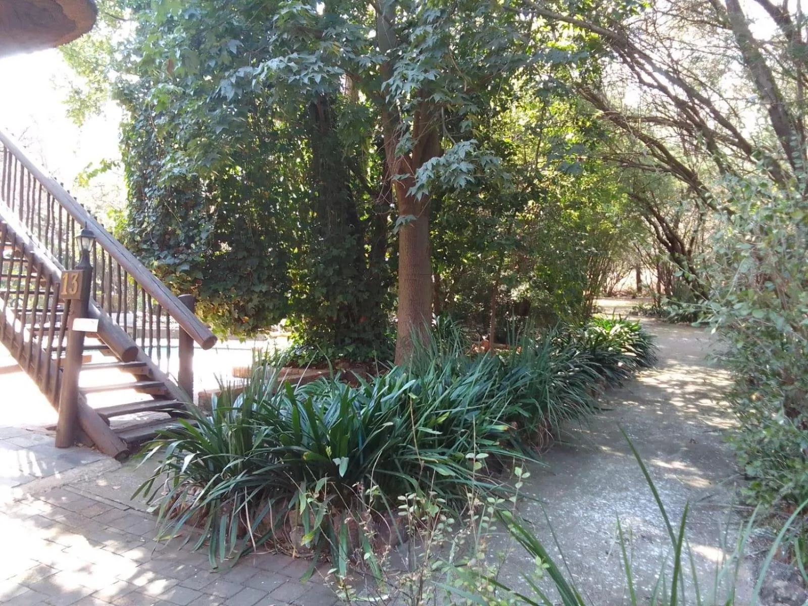 Garden in Lapalosa Lodge