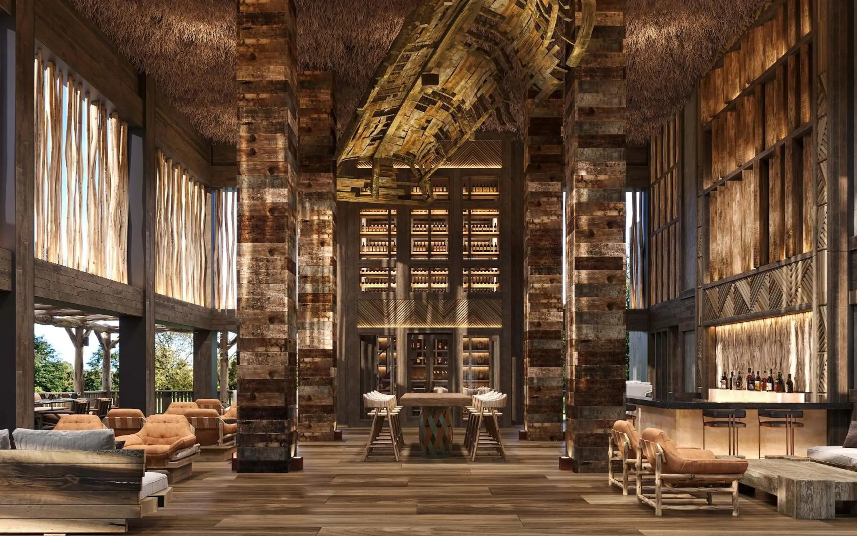 Lounge or bar in Vignette Collection Dinso Resort & Villas Ko Chang by IHG Lounge or bar in Vignette Collection Dinso Resort & Villas Ko Chang by IHG